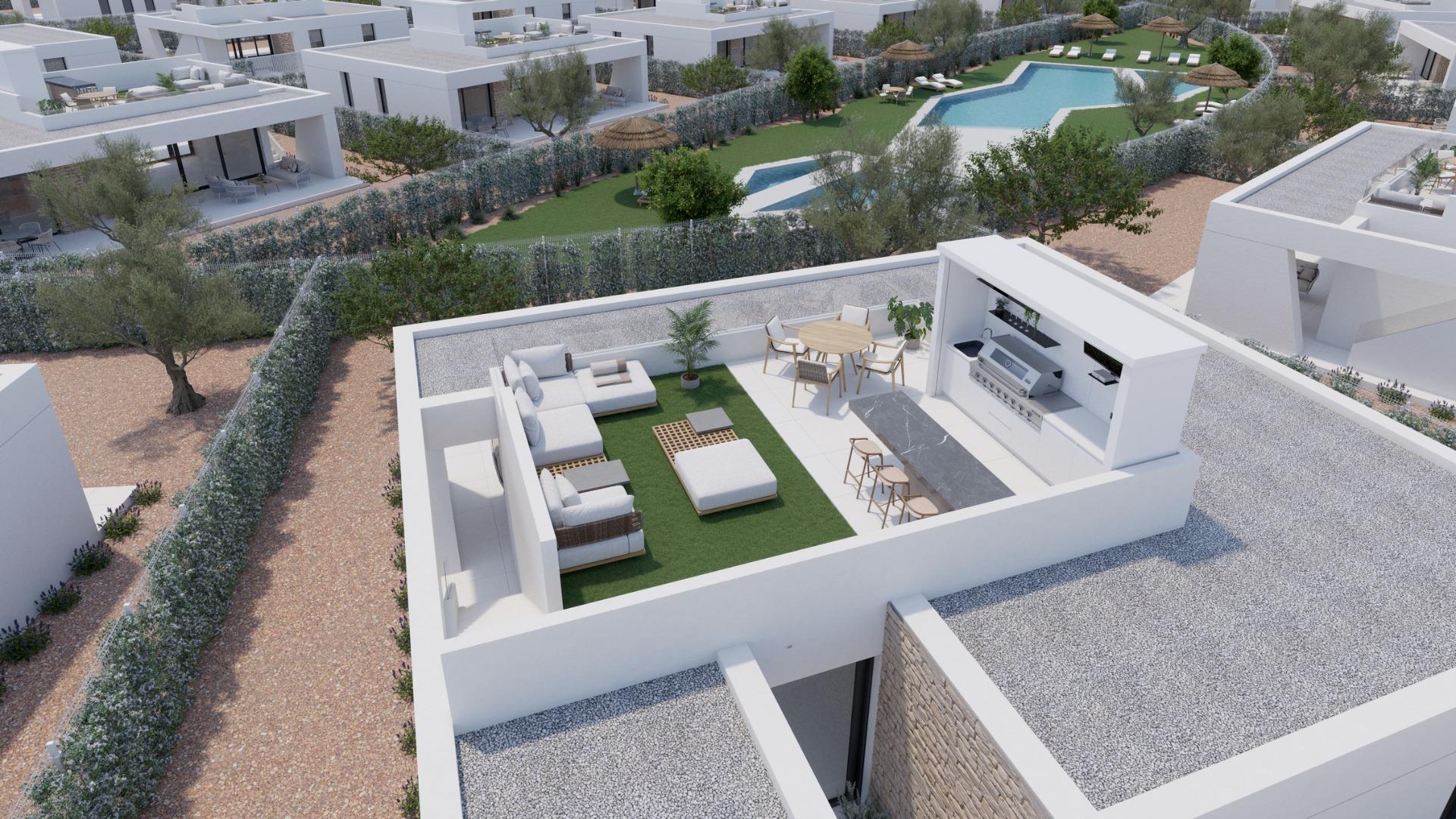 Эксклюзивные виллы с частным бассейном в Hacienda del Álamo Golf Resort, Коста Калида — 5