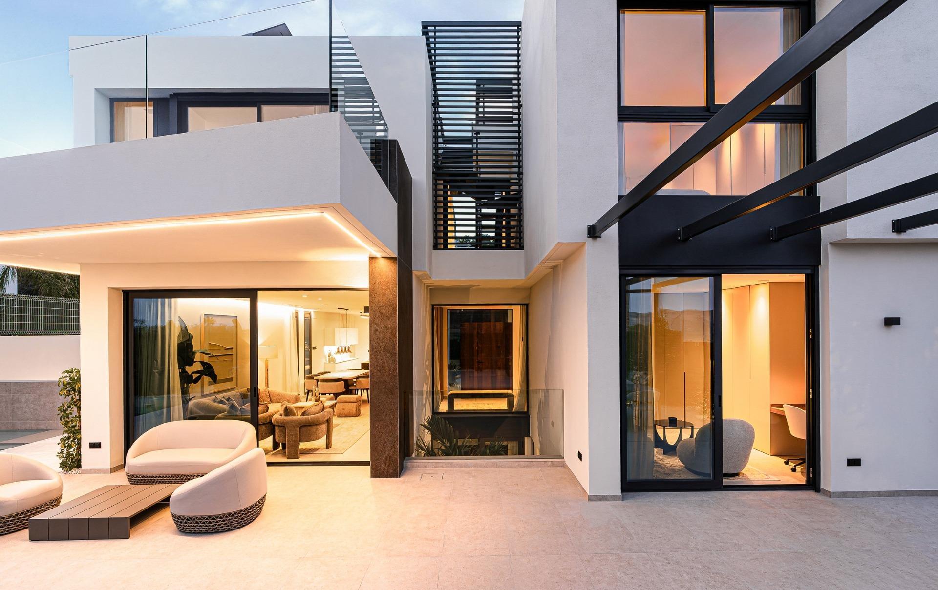 Exclusivas villas de nueva construcción con piscina privada en La Nucía, cerca de Benidorm — 7