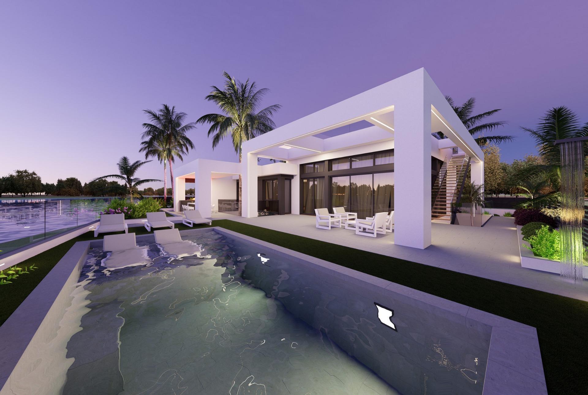 Villas en première ligne au bord du lac Santa Rosalía, Murcie — 10
