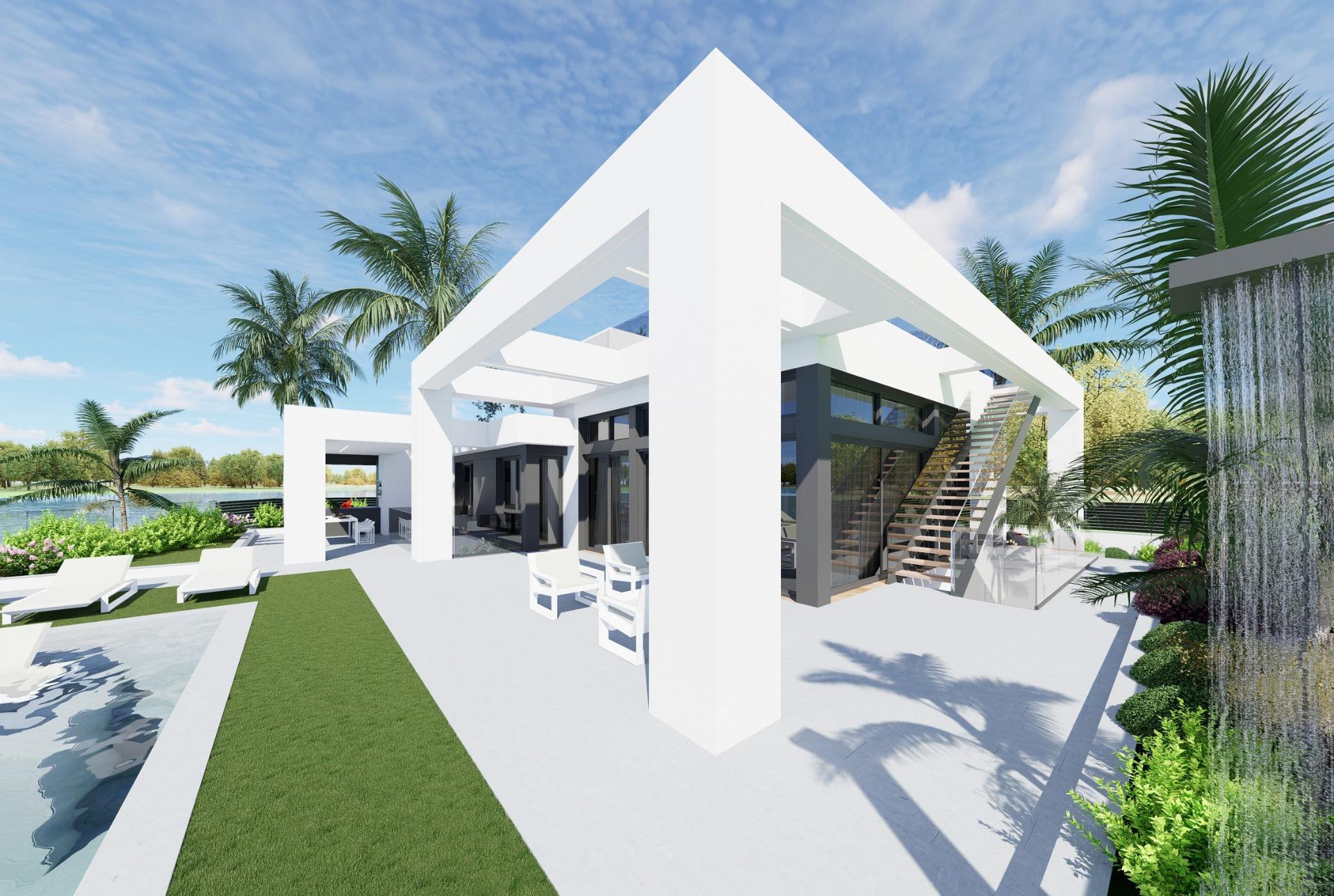 Villas en première ligne au bord du lac Santa Rosalía, Murcie — 11