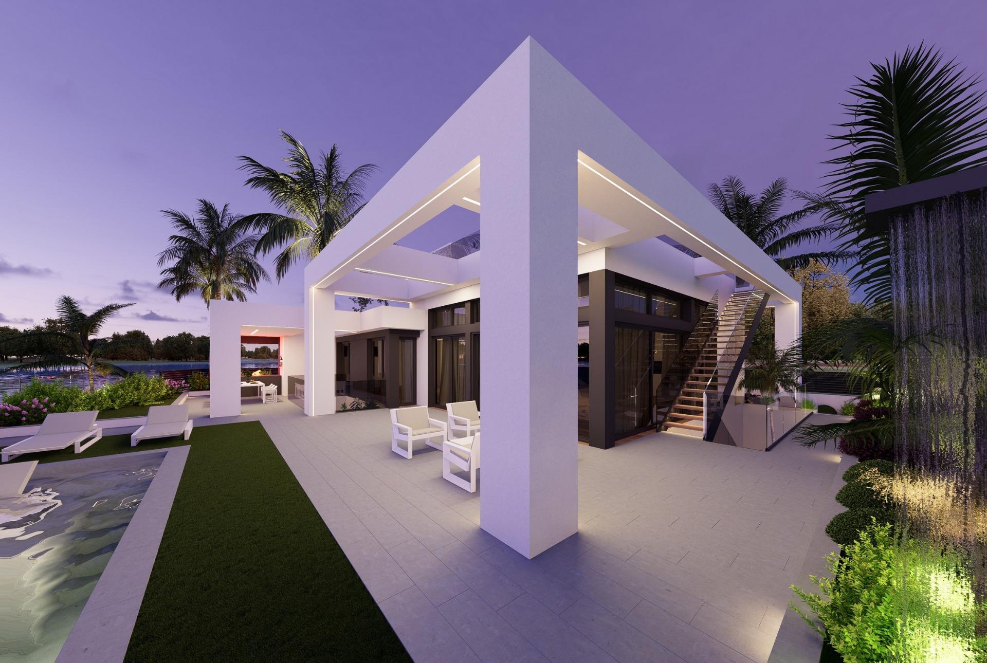 Villas en première ligne au bord du lac Santa Rosalía, Murcie — 12