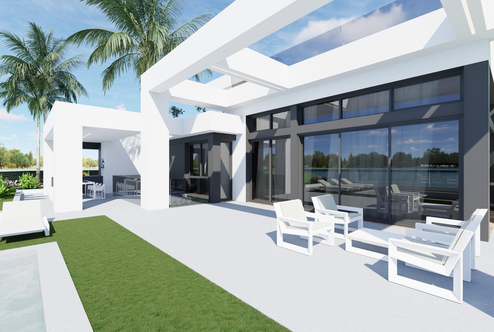 Villas en première ligne au bord du lac Santa Rosalía, Murcie — 13