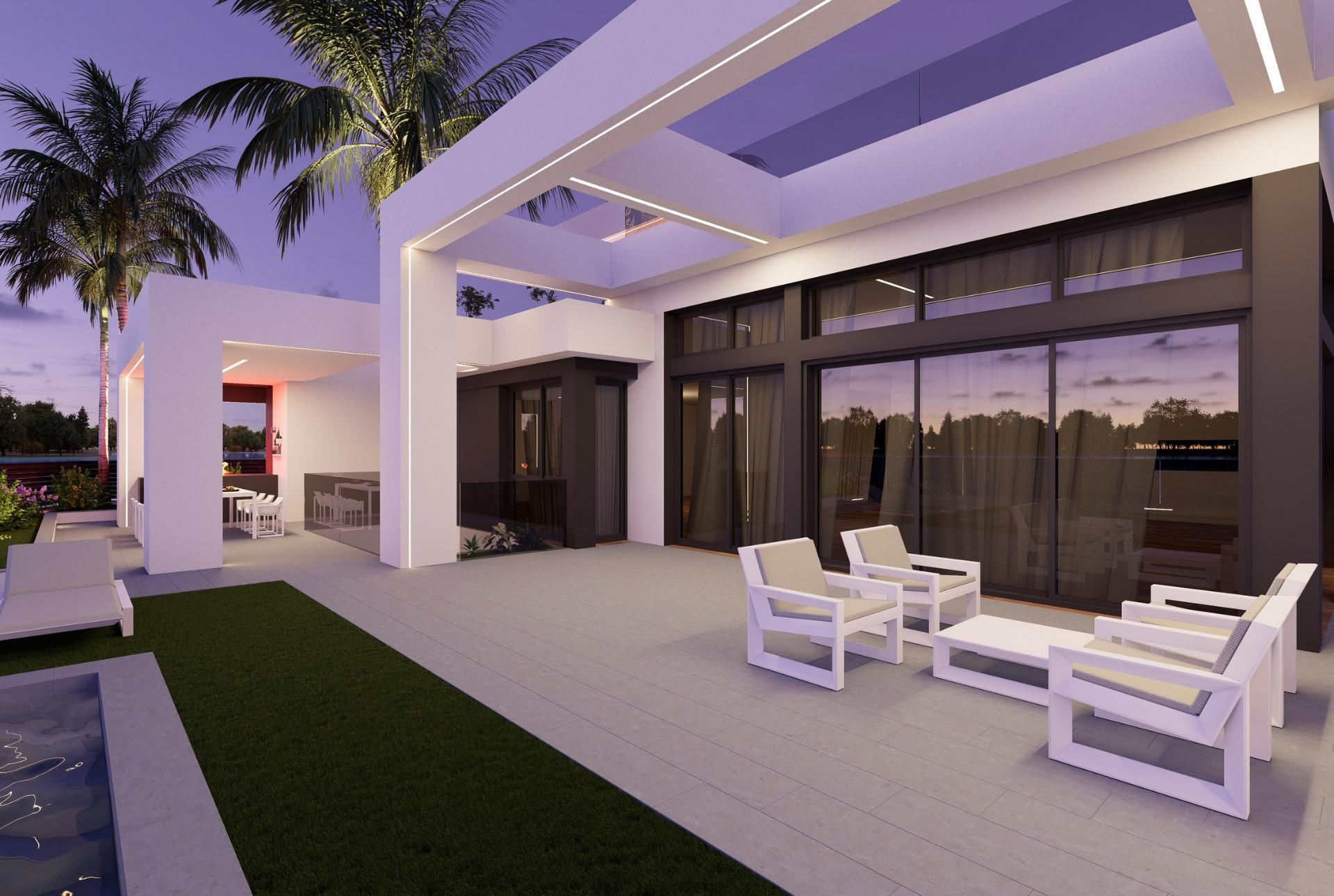 Villas en première ligne au bord du lac Santa Rosalía, Murcie — 14