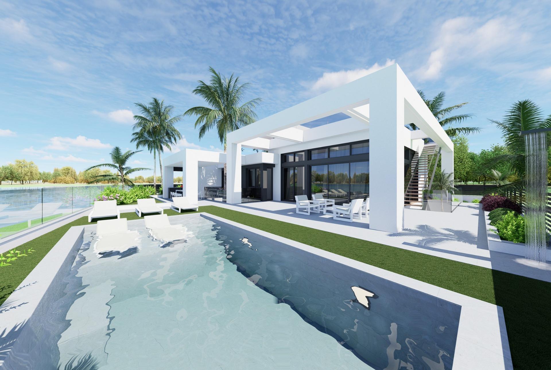 Villas en première ligne au bord du lac Santa Rosalía, Murcie — 4