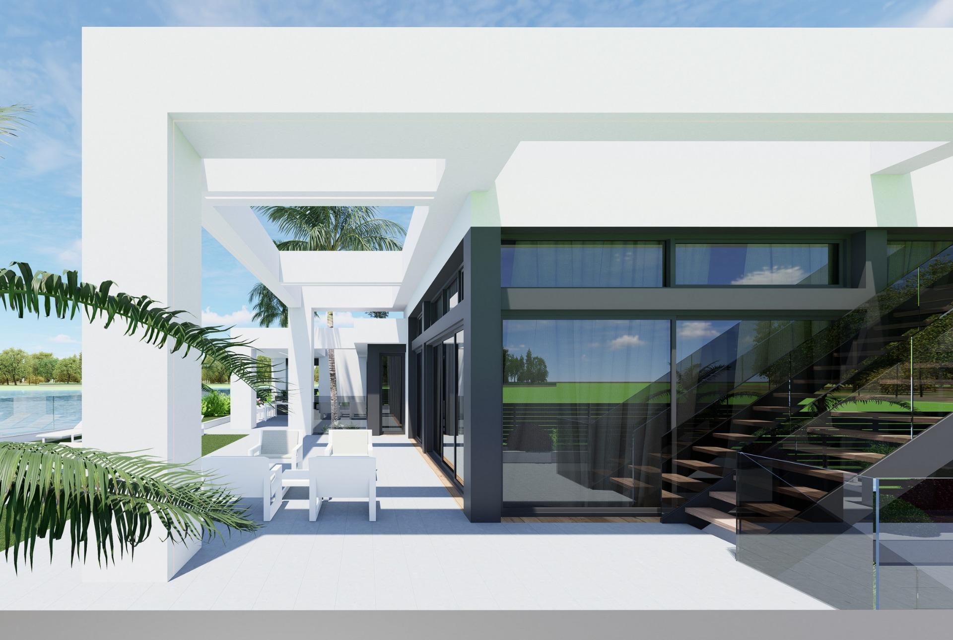 Villas en première ligne au bord du lac Santa Rosalía, Murcie — 6