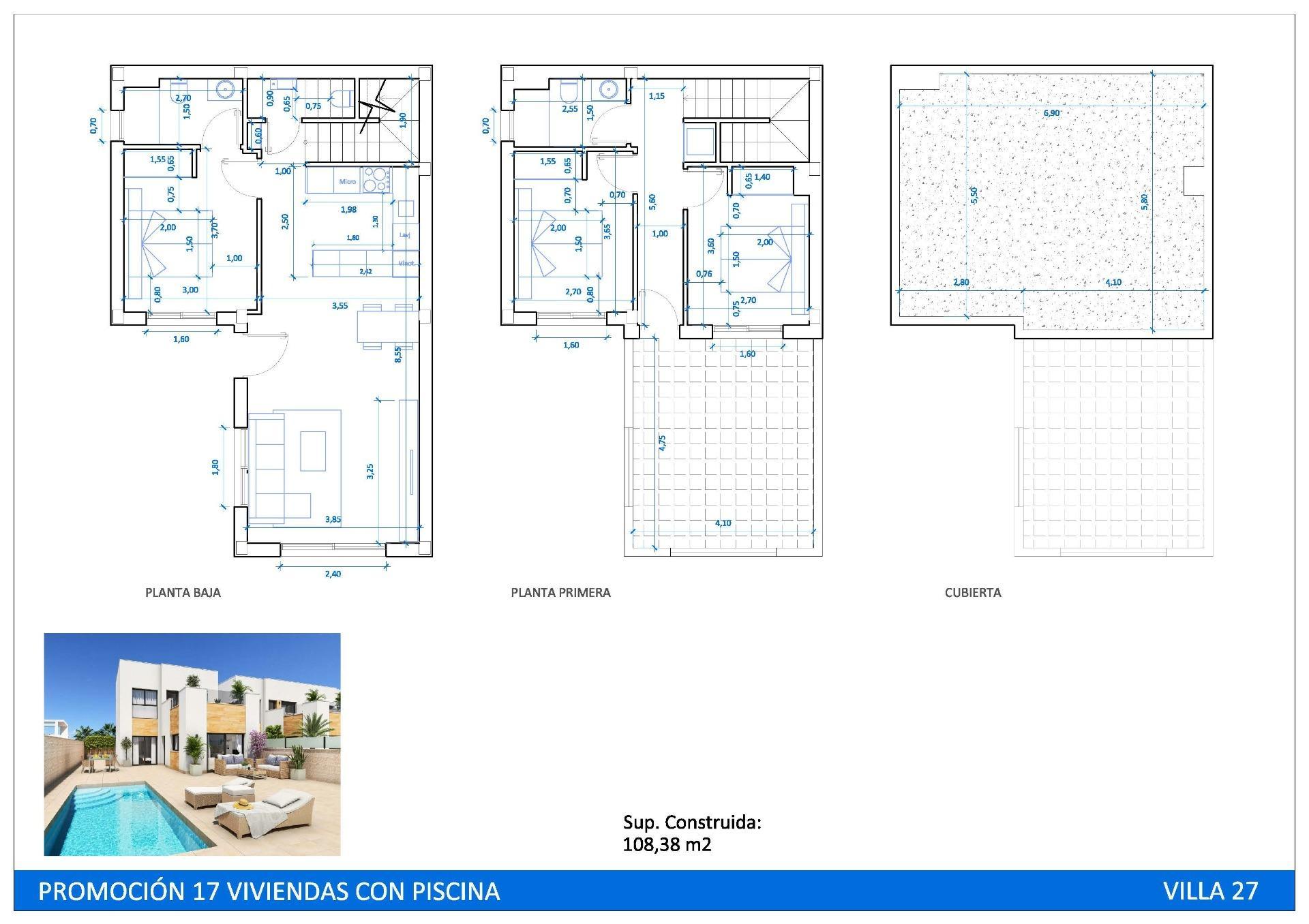 New Build Villas with Private Pool in Oasis de la Marina, Costa Blanca — 7