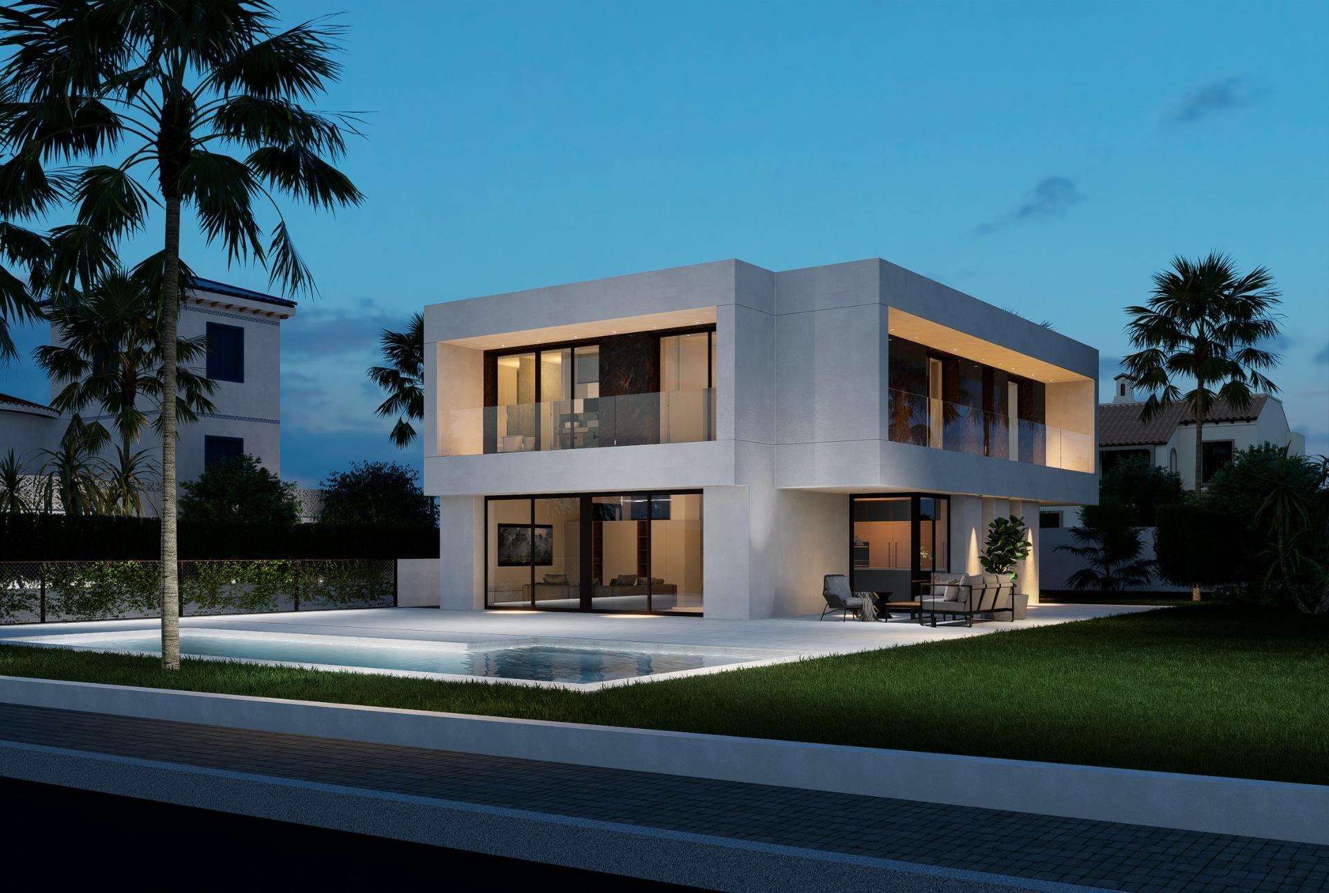 Villa de lujo de nueva construcción en venta en La Zenia, Orihuela Costa — 2