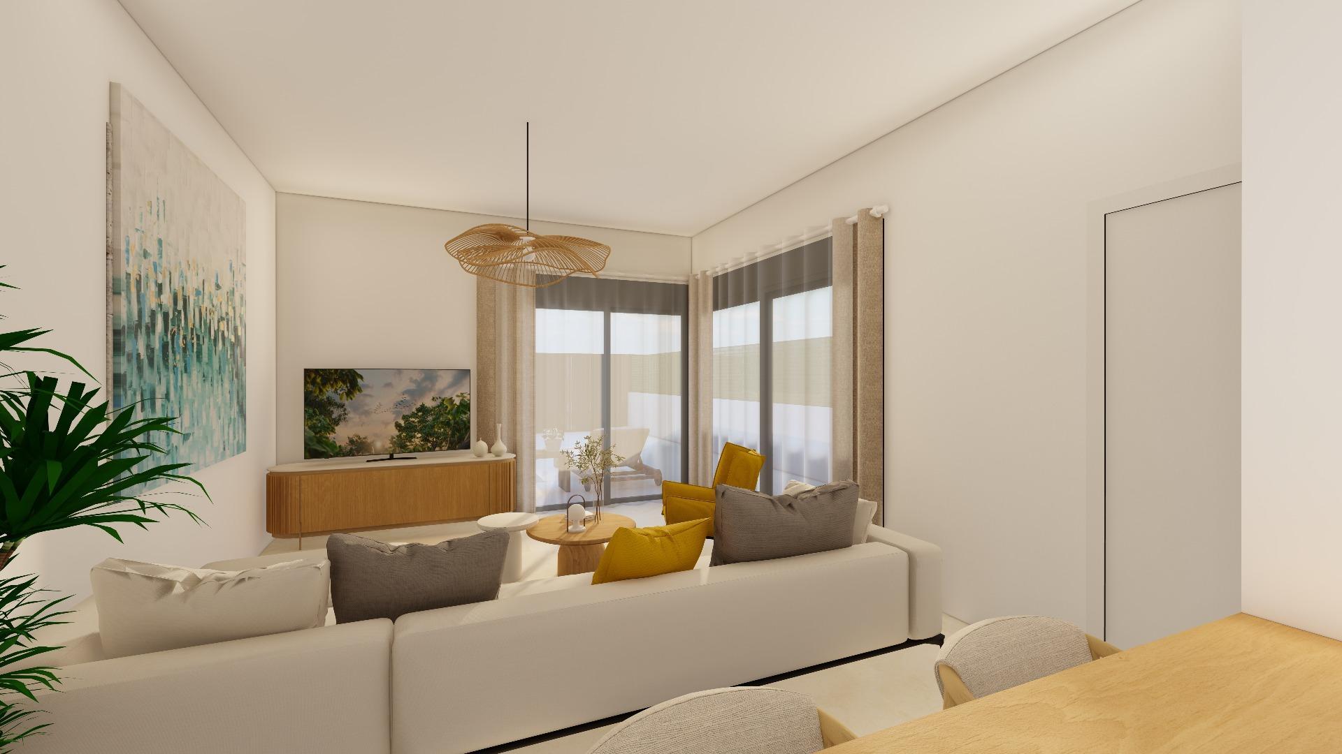 Modernas villas adosadas con piscina privada cerca del mar en Santiago de la Ribera — 12