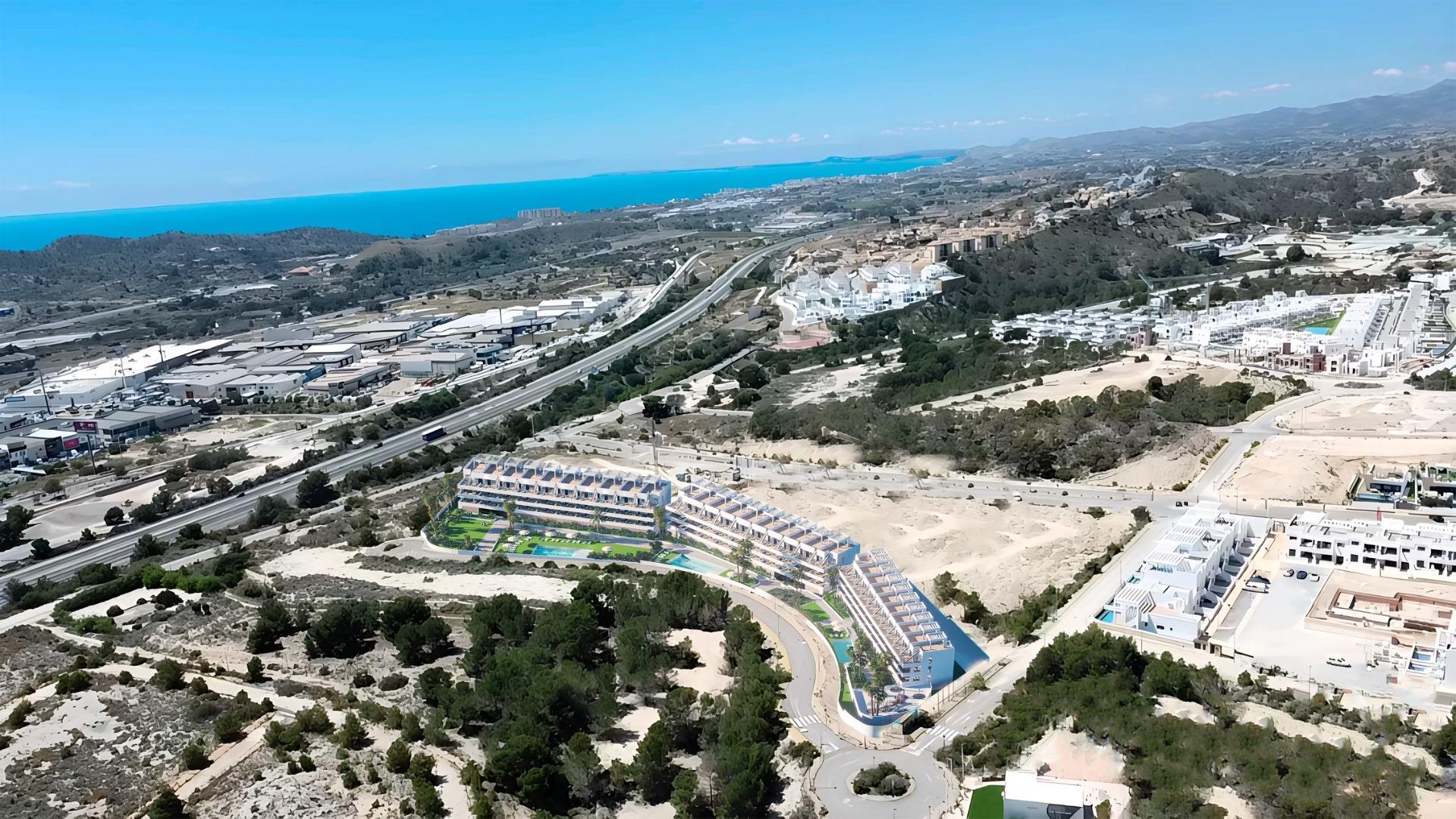 Ekskluzywne nowe rezydencje z widokiem na morze w Finestrat, Alicante — 3