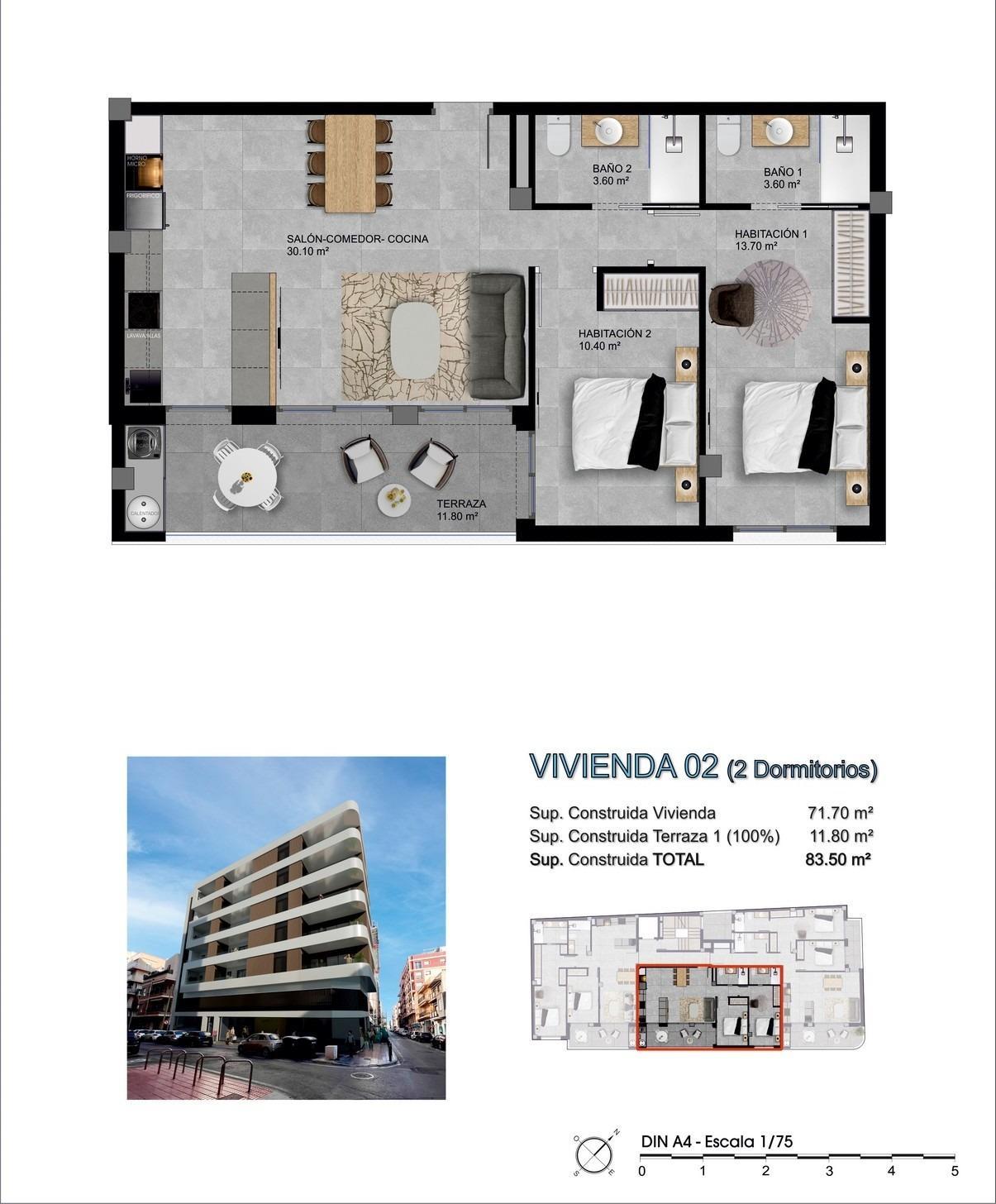 Modernos apartamentos de nueva construcción en Santa Pola, a solo 500 metros de la playa — 10