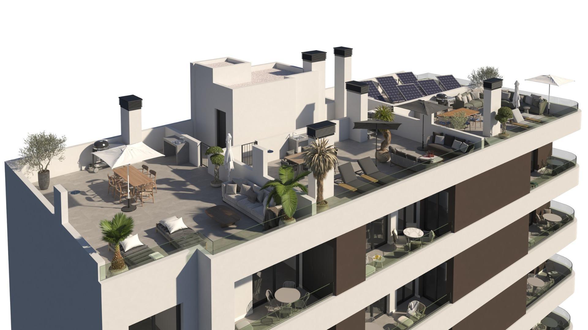 Modernos apartamentos de nueva construcción en Santa Pola, a solo 500 metros de la playa — 13