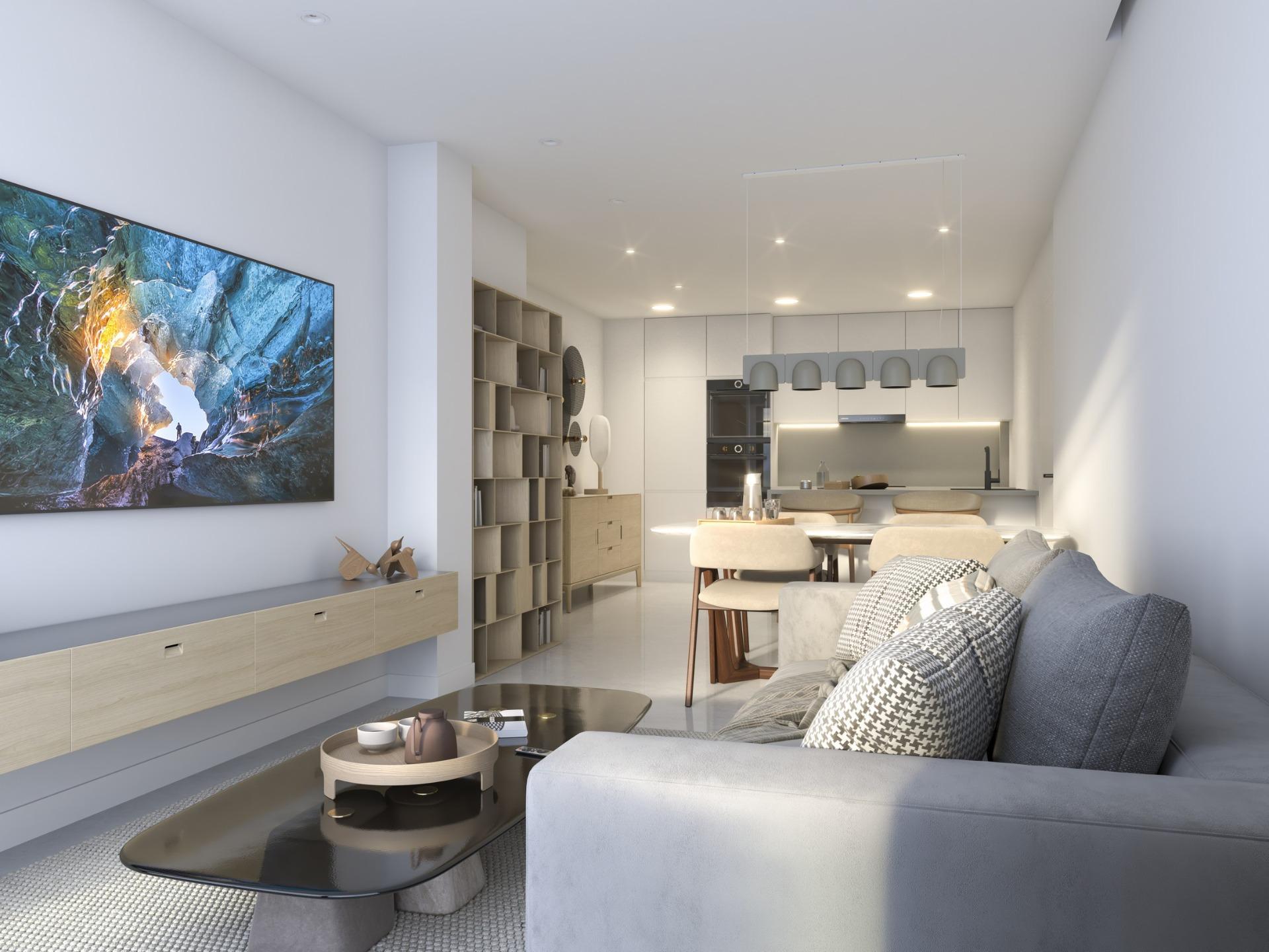 Modernos apartamentos de nueva construcción en Santa Pola, a solo 500 metros de la playa — 5