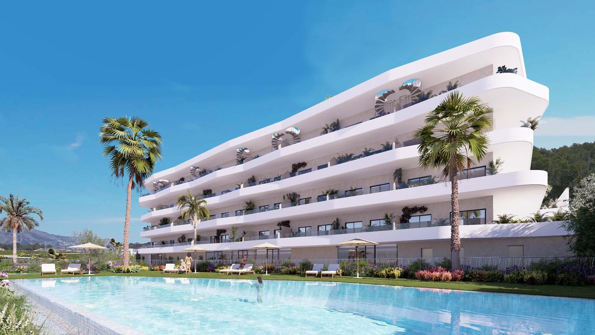 Apartamentos de nueva construcción en La Nucía con todos los servicios cerca — 2