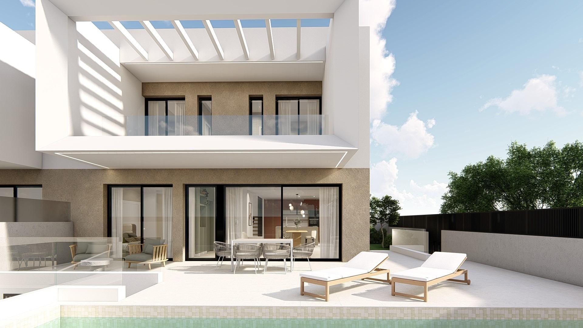 New Build Semi-Detached and Terraced Villas in Dolores, Alicante — 3