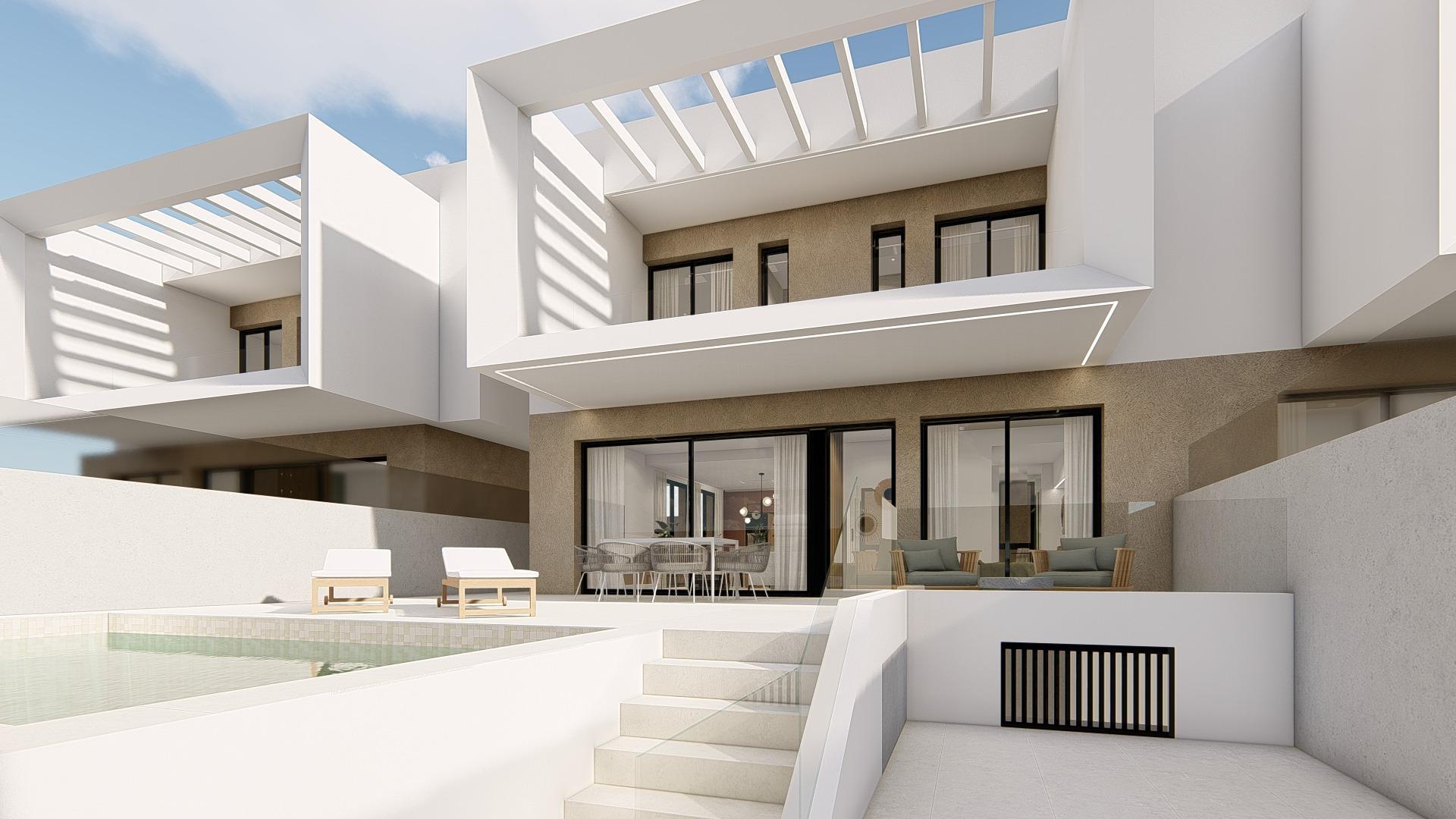 New Build Semi-Detached and Terraced Villas in Dolores, Alicante — 6