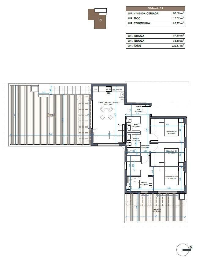 Apartamentos de nueva construcción en Guardamar del Segura: vida moderna a solo 1,4 km de la playa — 13