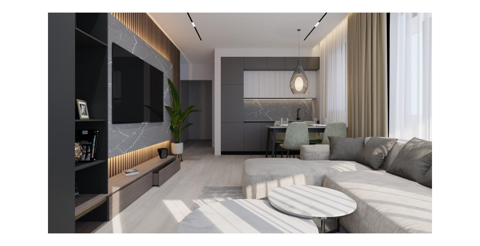 Moderne Neubauwohnungen im Zentrum von Torrevieja – nur 600 m vom Meer entfernt — 2