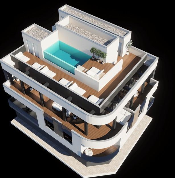 Moderne Neubauwohnungen im Zentrum von Torrevieja – nur 600 m vom Meer entfernt — 2
