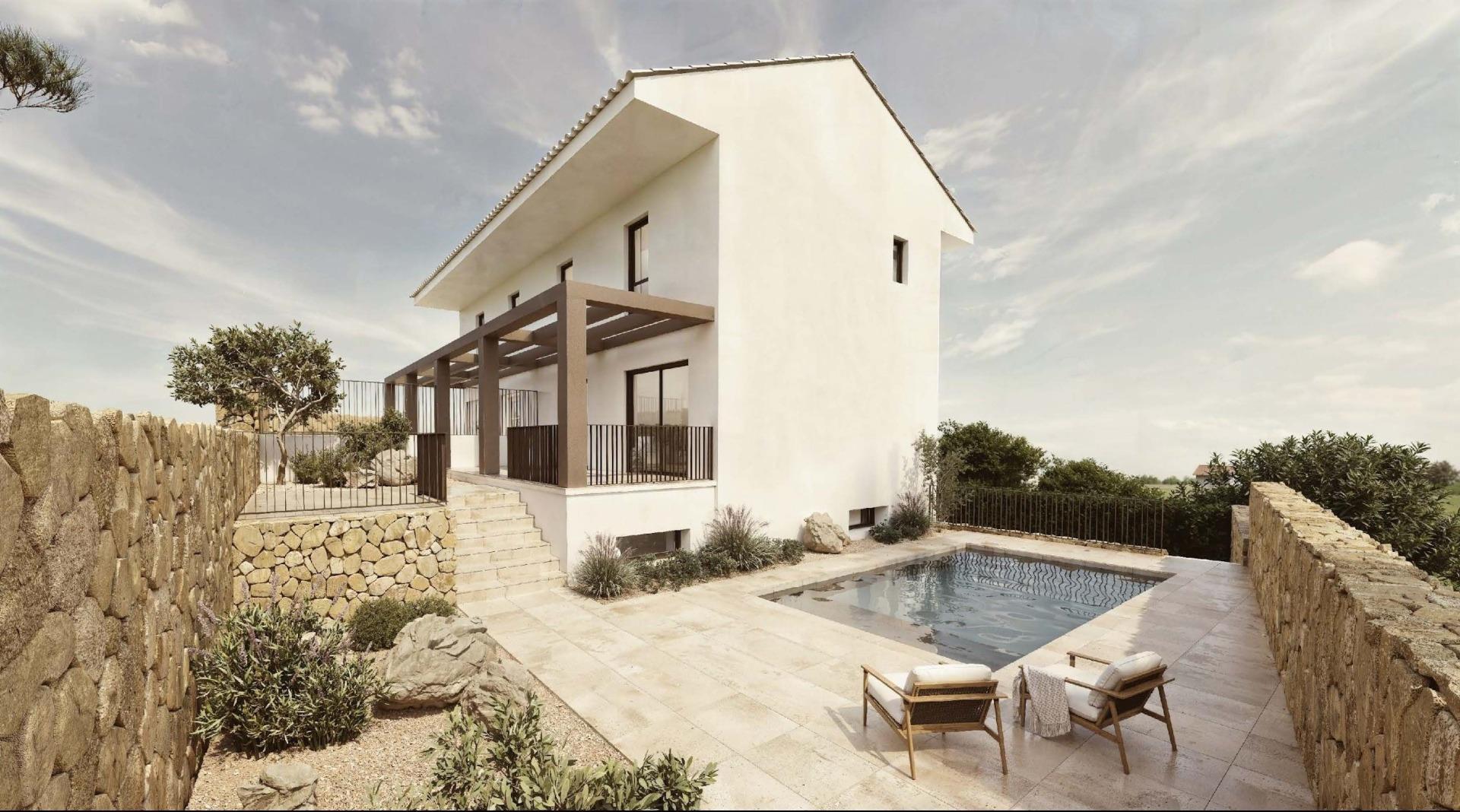 Exclusive New Build semi detached Villas with Private Pool and Garage in La Nucía