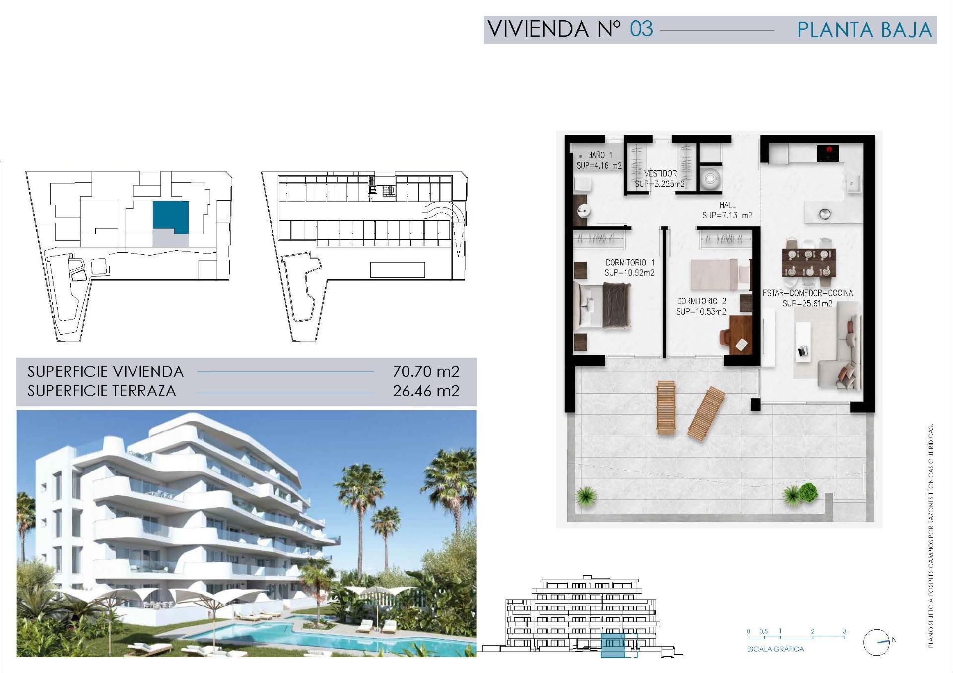 Exclusiva promoción de 24 apartamentos turísticos a 200 m del mar –La Torre/Urbanización Mil Palmeras — 11