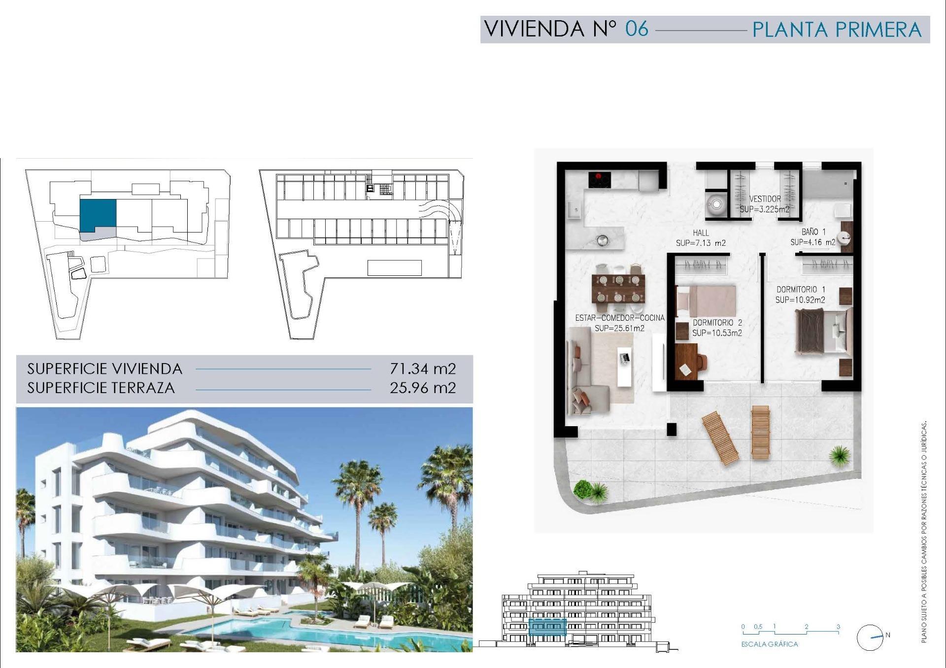 Exklusive Wohnanlage mit 24 Ferienwohnungen, 200 m vom Meer entfernt – La Torre/Urbanización Mil Palmeras — 11