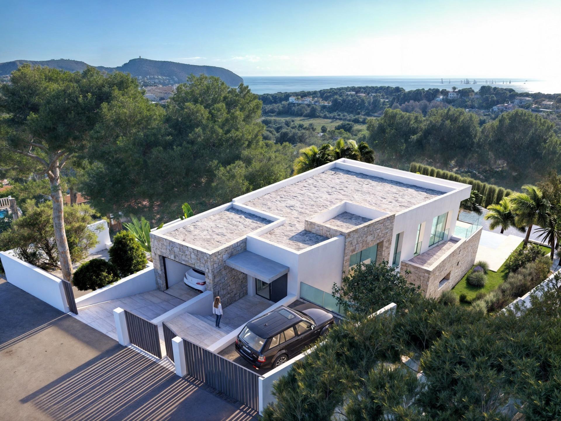 Villa neuve de luxe avec vue sur la mer à Moraira — 2