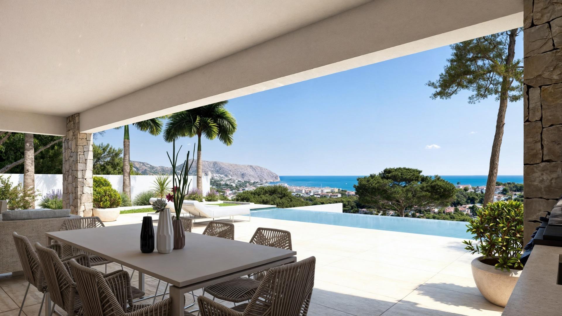 Villa neuve de luxe avec vue sur la mer à Moraira — 3