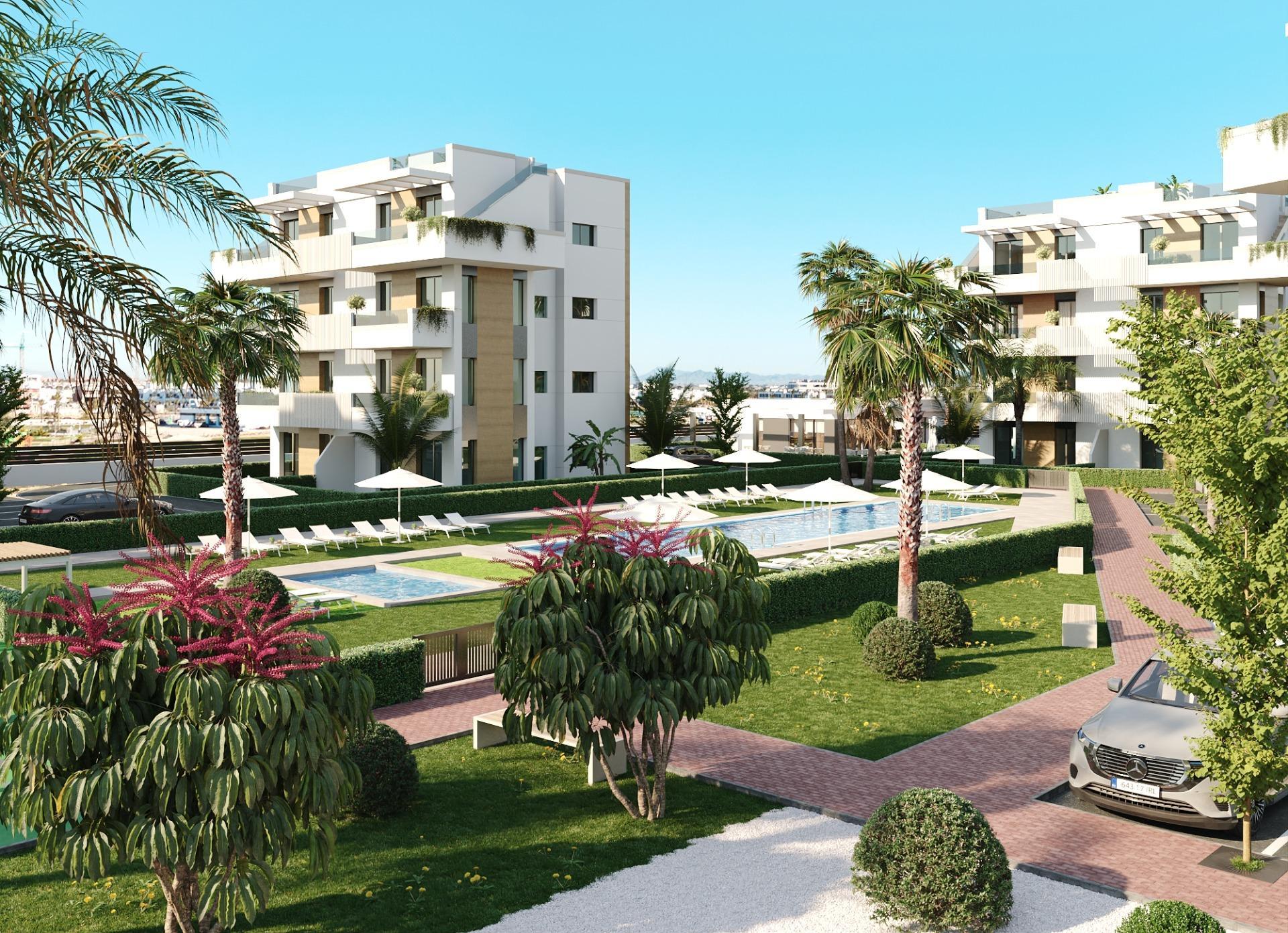 Новые туристические апартаменты в Santa Rosalía Lake and Life Resort Costa Cálida