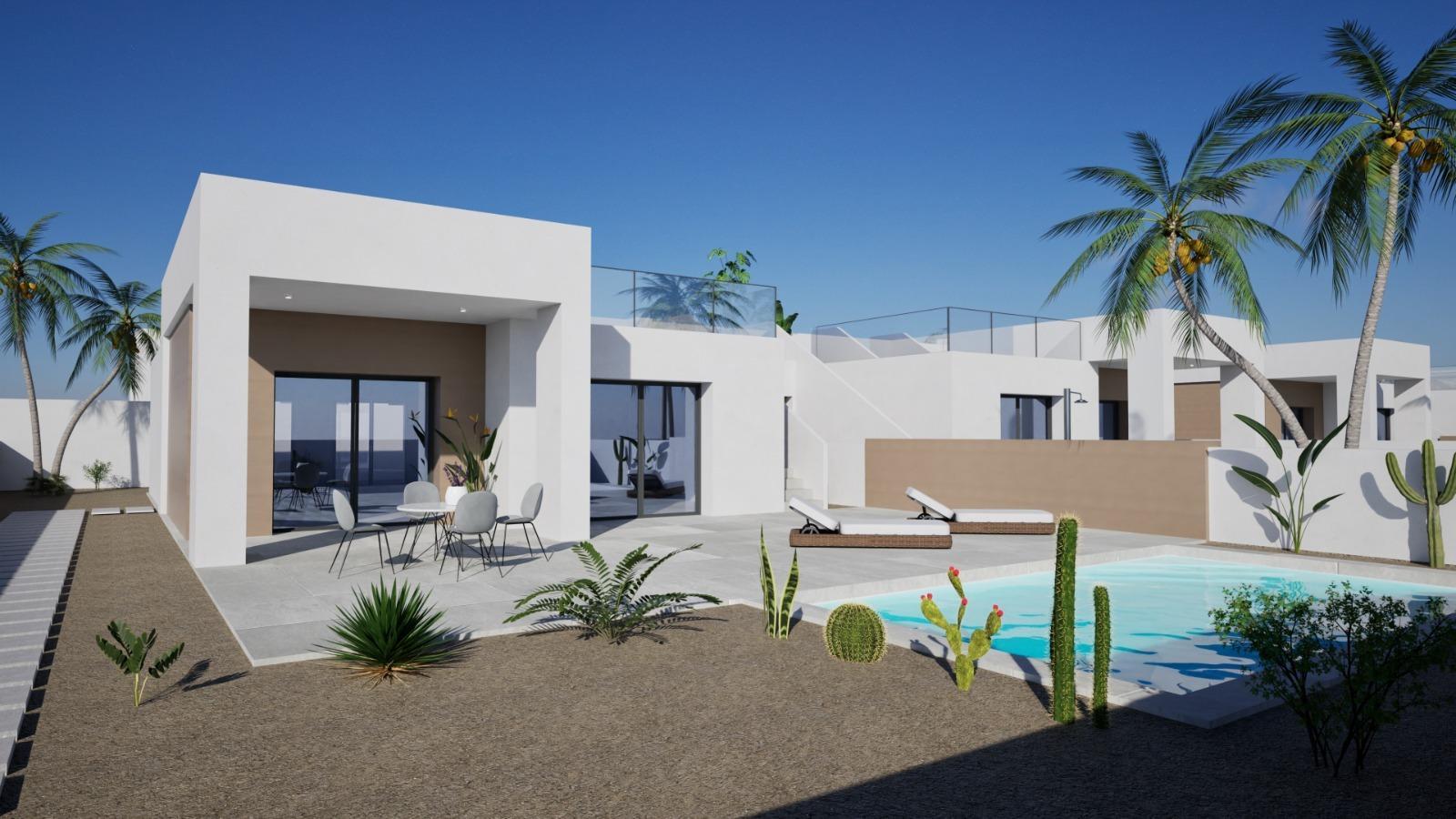 Modern Style Villas in La Romana, Alicante