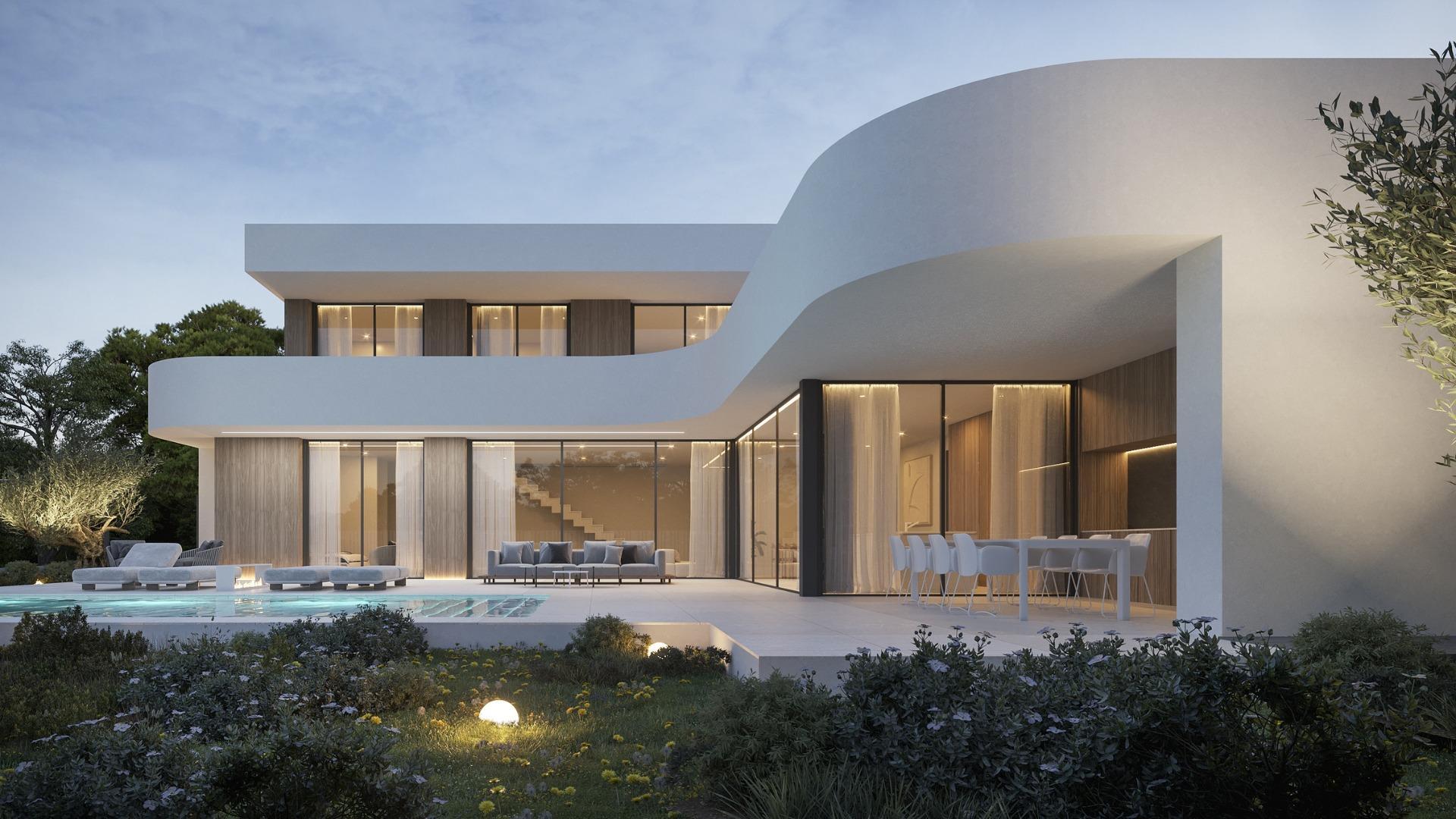 Lujosa casa moderna en el corazón de Moraira-Teulada: un refugio mediterráneo contemporáneo — 3