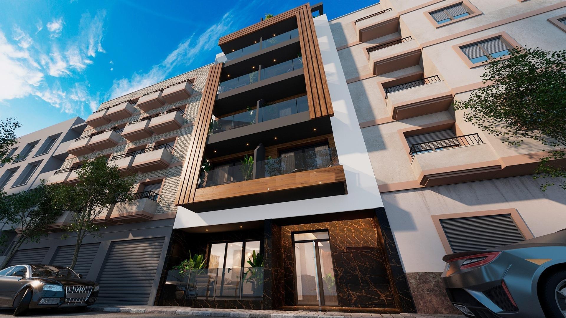 Moderne appartementen op slechts 250 meter van het strand van El Cura in Torrevieja