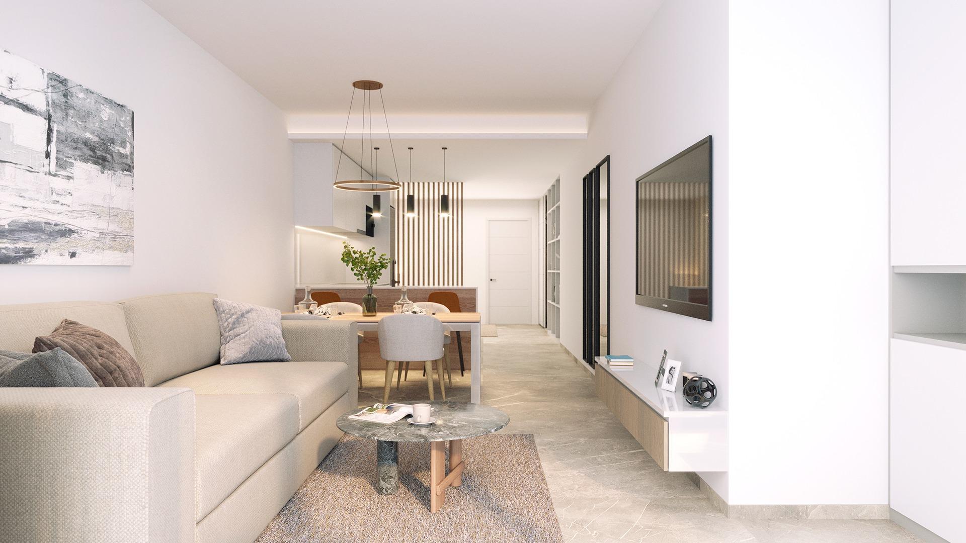 Moderne appartementen op slechts 250 meter van het strand van El Cura in Torrevieja — 3