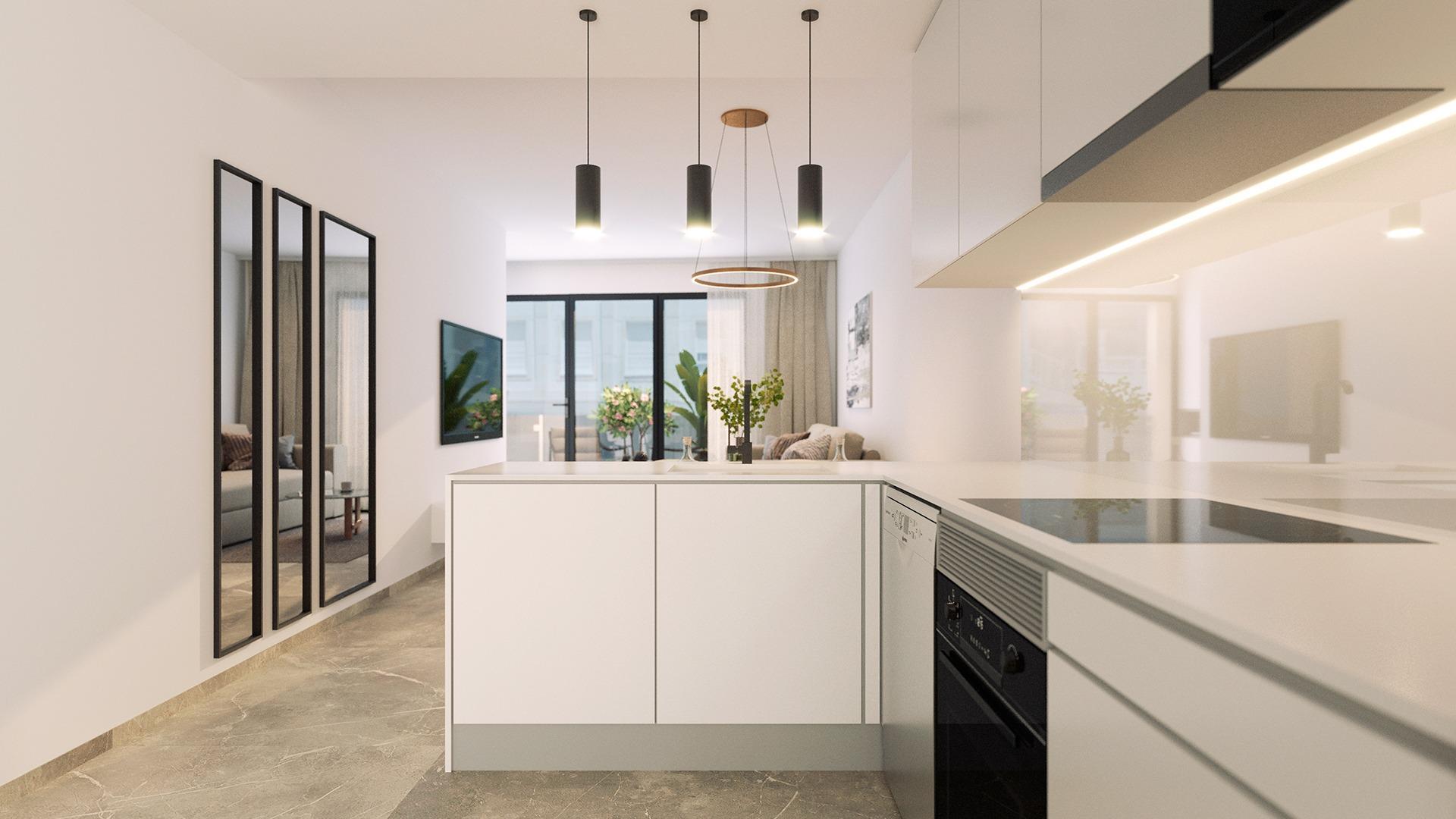 Moderne appartementen op slechts 250 meter van het strand van El Cura in Torrevieja — 4