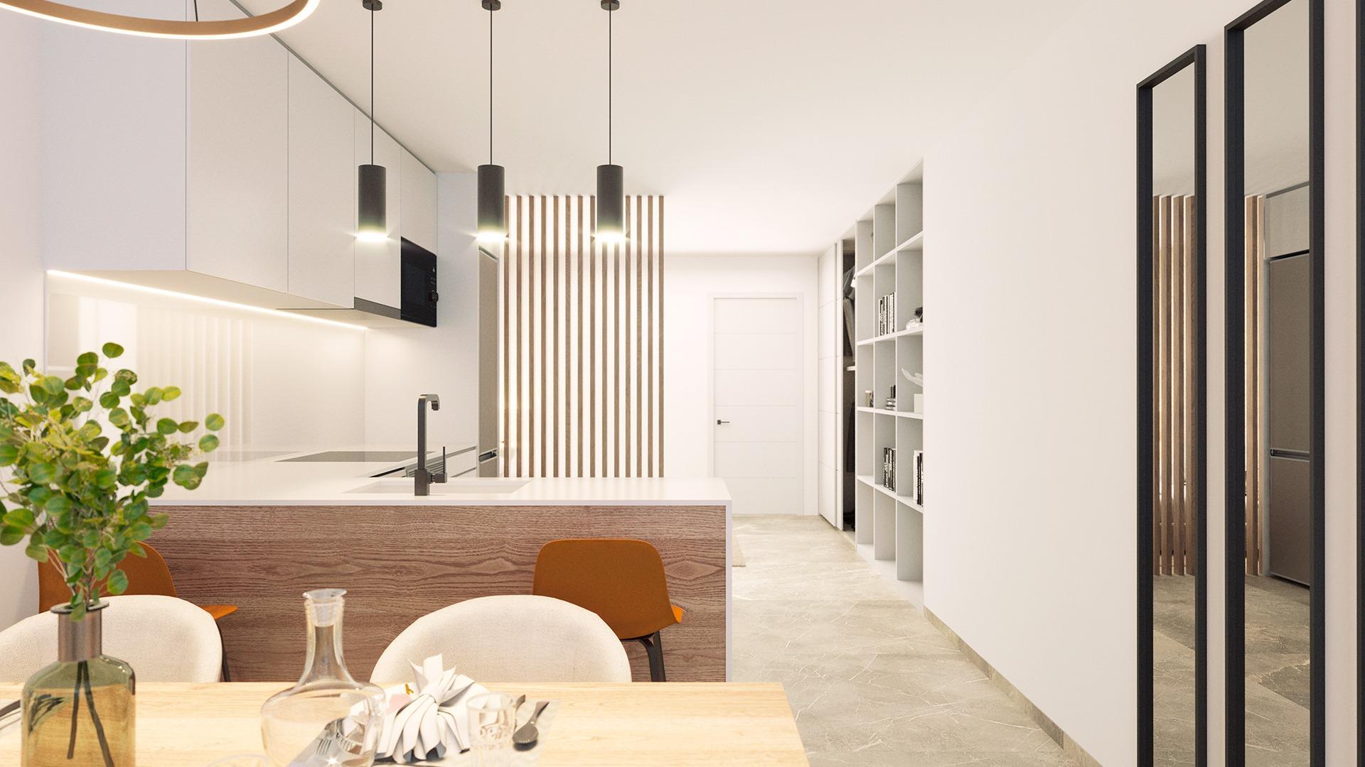 Moderne appartementen op slechts 250 meter van het strand van El Cura in Torrevieja — 5