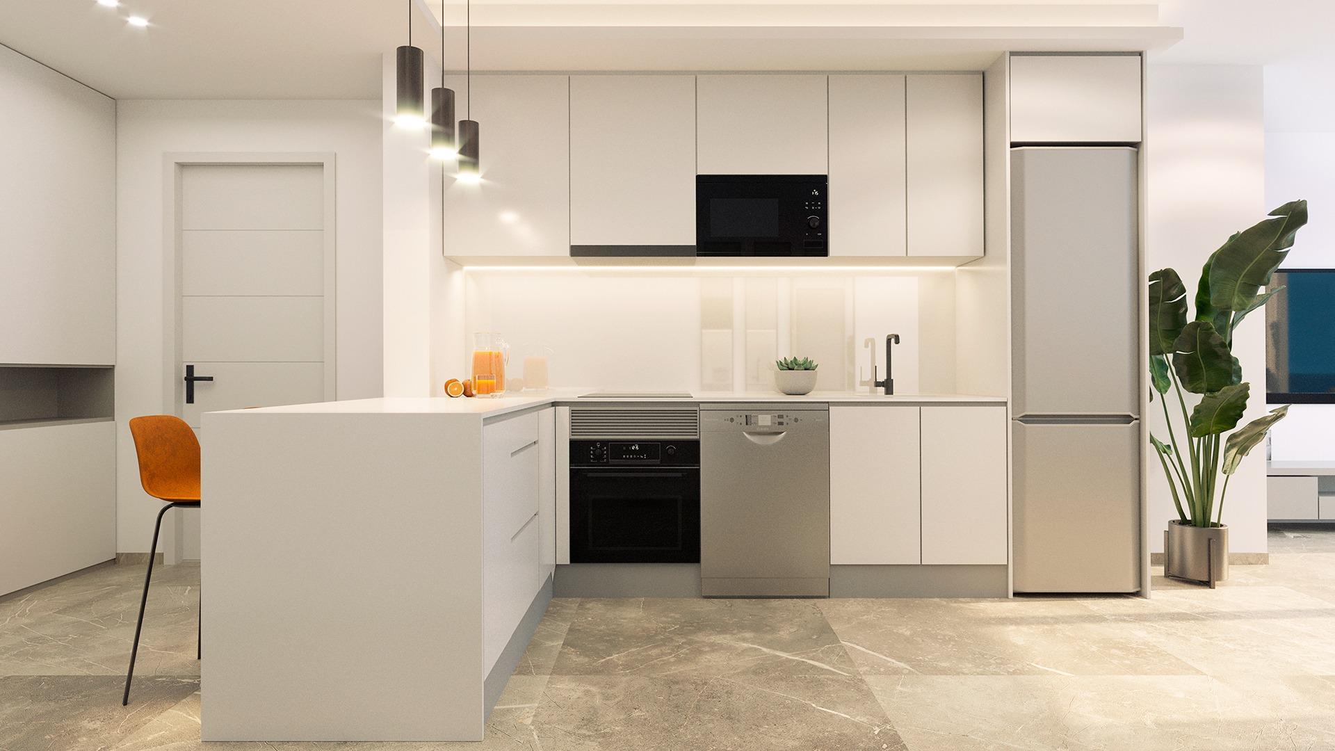 Moderne appartementen op slechts 250 meter van het strand van El Cura in Torrevieja — 10