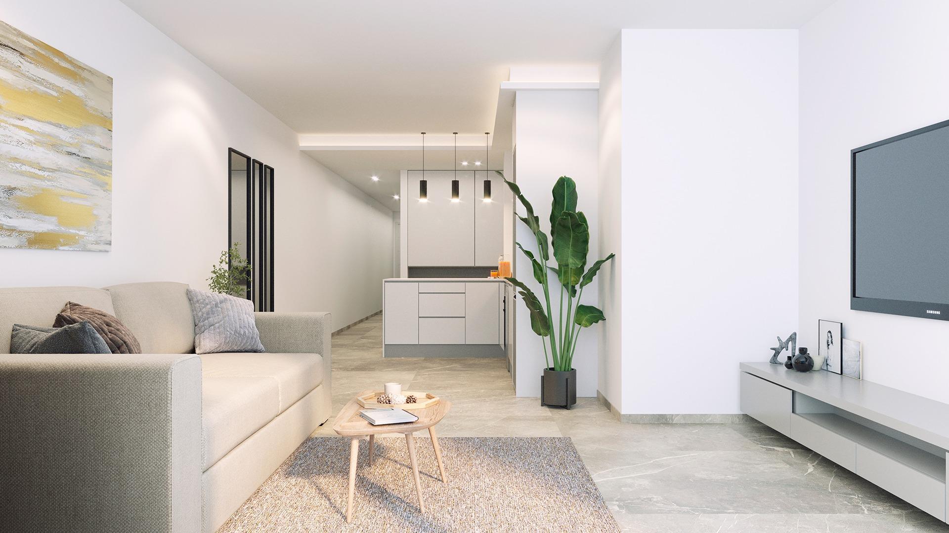 Moderne appartementen op slechts 250 meter van het strand van El Cura in Torrevieja — 9