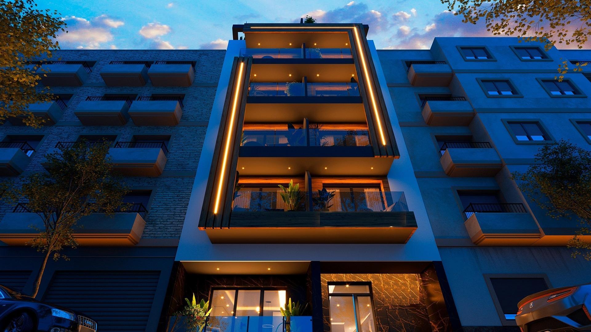 Moderne appartementen op slechts 250 meter van het strand van El Cura in Torrevieja