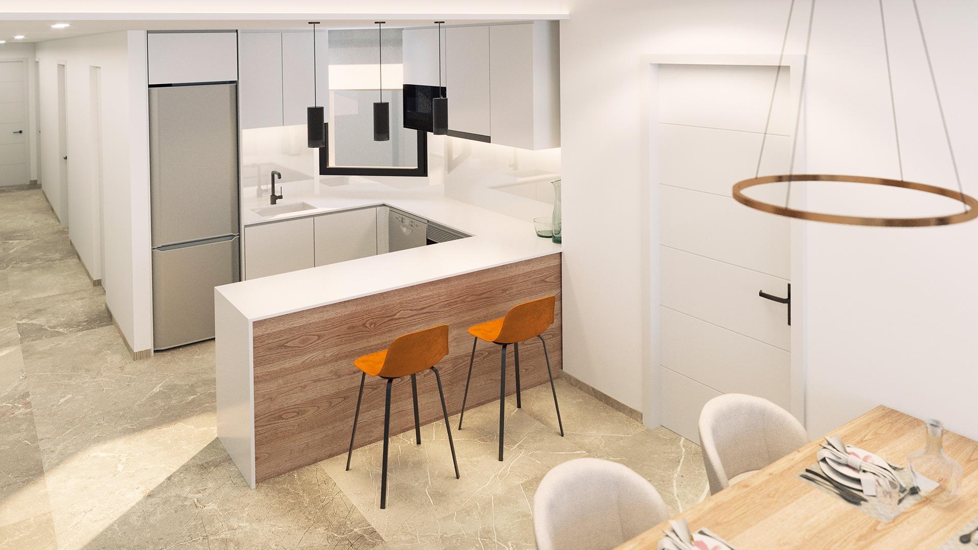Moderne appartementen op slechts 250 meter van het strand van El Cura in Torrevieja — 6