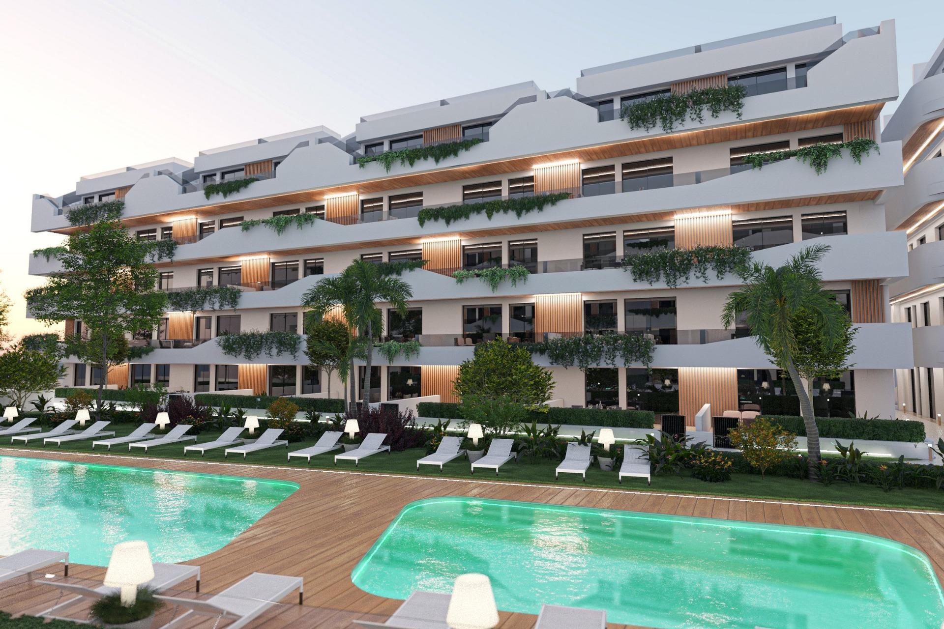 Appartements touristiques neufs à Santiago de la Ribera, San Javier – À seulement 750 m de la plage — 2