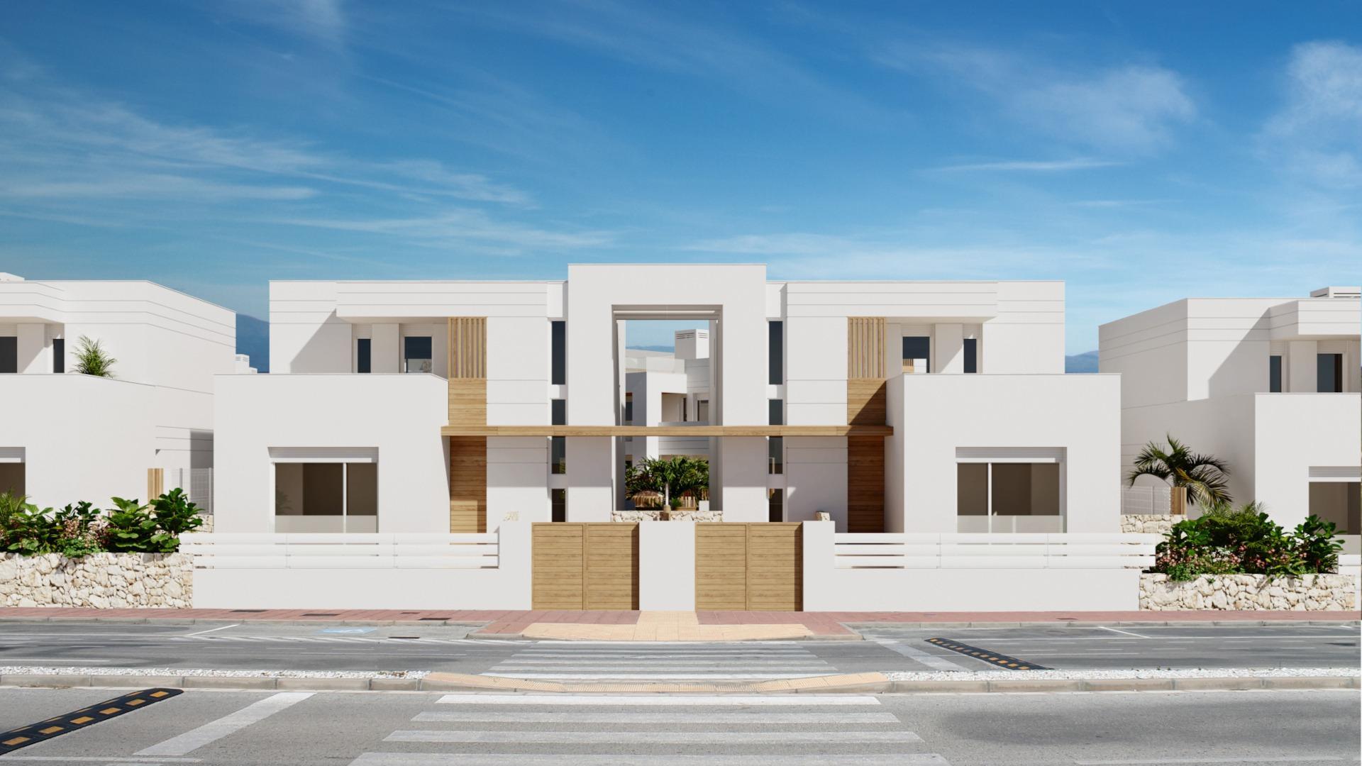Nieuwbouwwoningen en bungalows op slechts 250 meter van het strand in Mar de Pulpí — 13