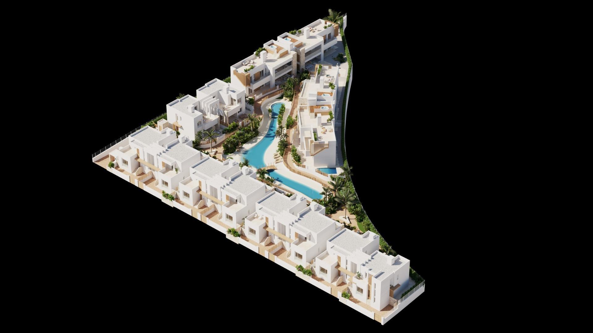 Nieuwbouwwoningen en bungalows op slechts 250 meter van het strand in Mar de Pulpí — 13