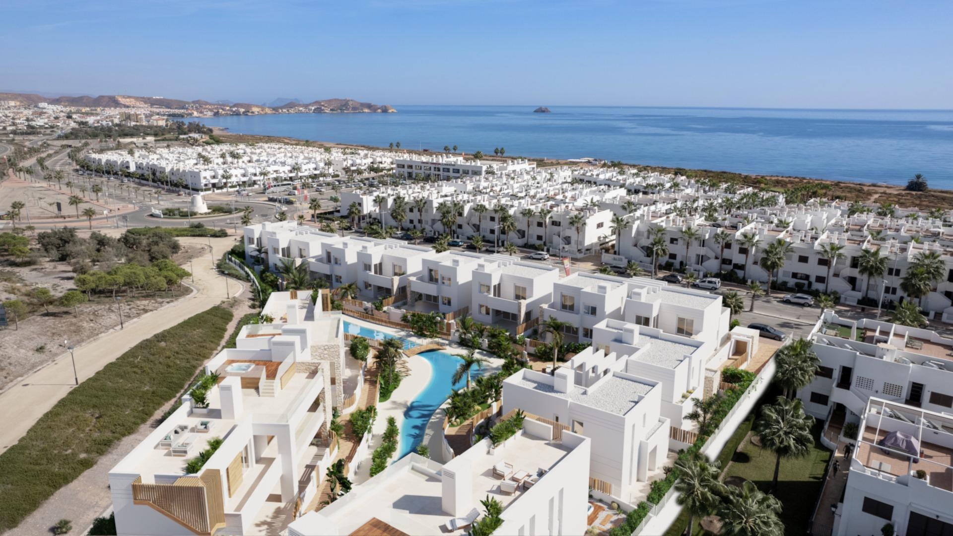 Nieuwbouwwoningen en bungalows op slechts 250 meter van het strand in Mar de Pulpí — 2