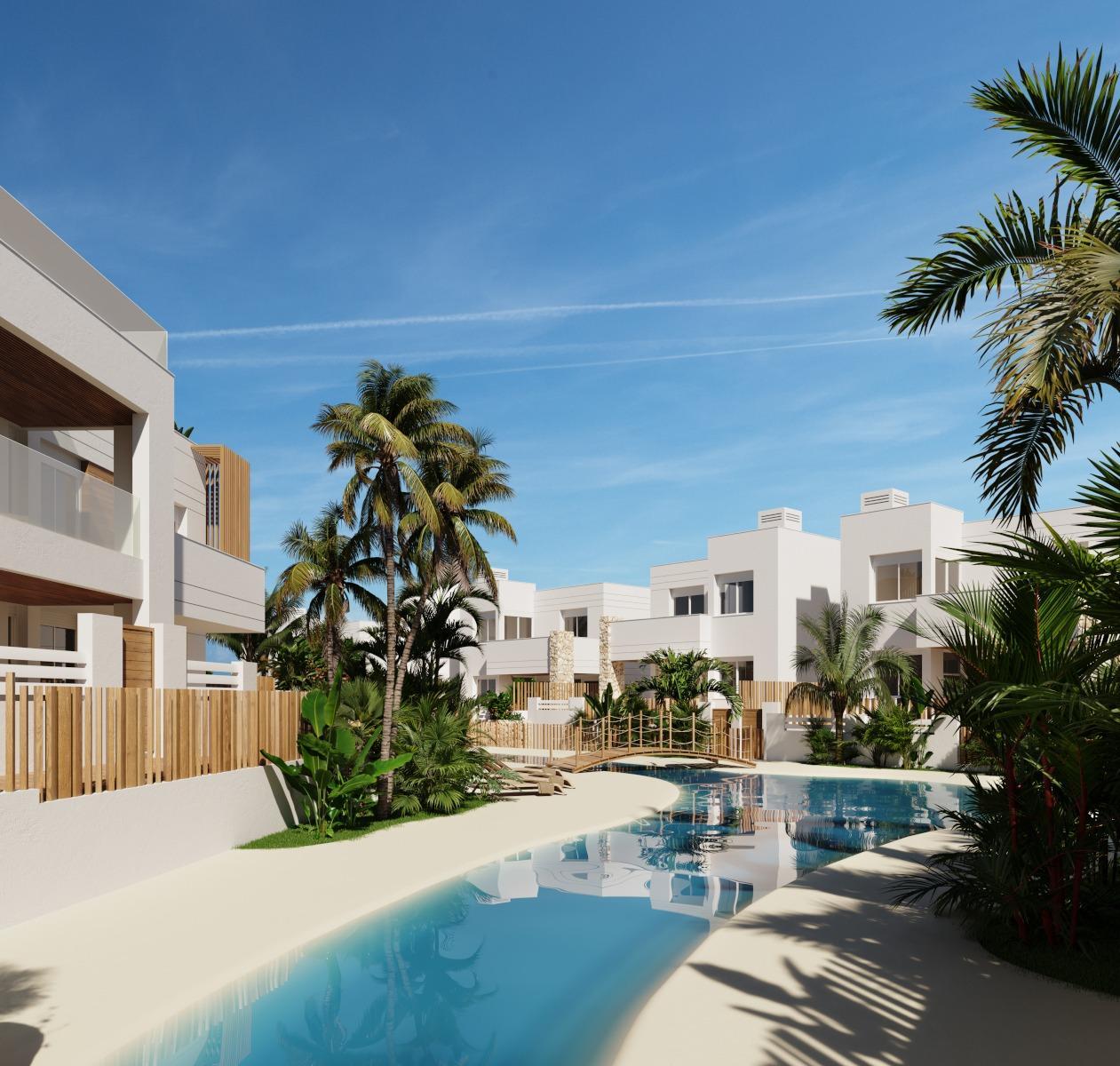 Nieuwbouwwoningen en bungalows op slechts 250 meter van het strand in Mar de Pulpí — 6