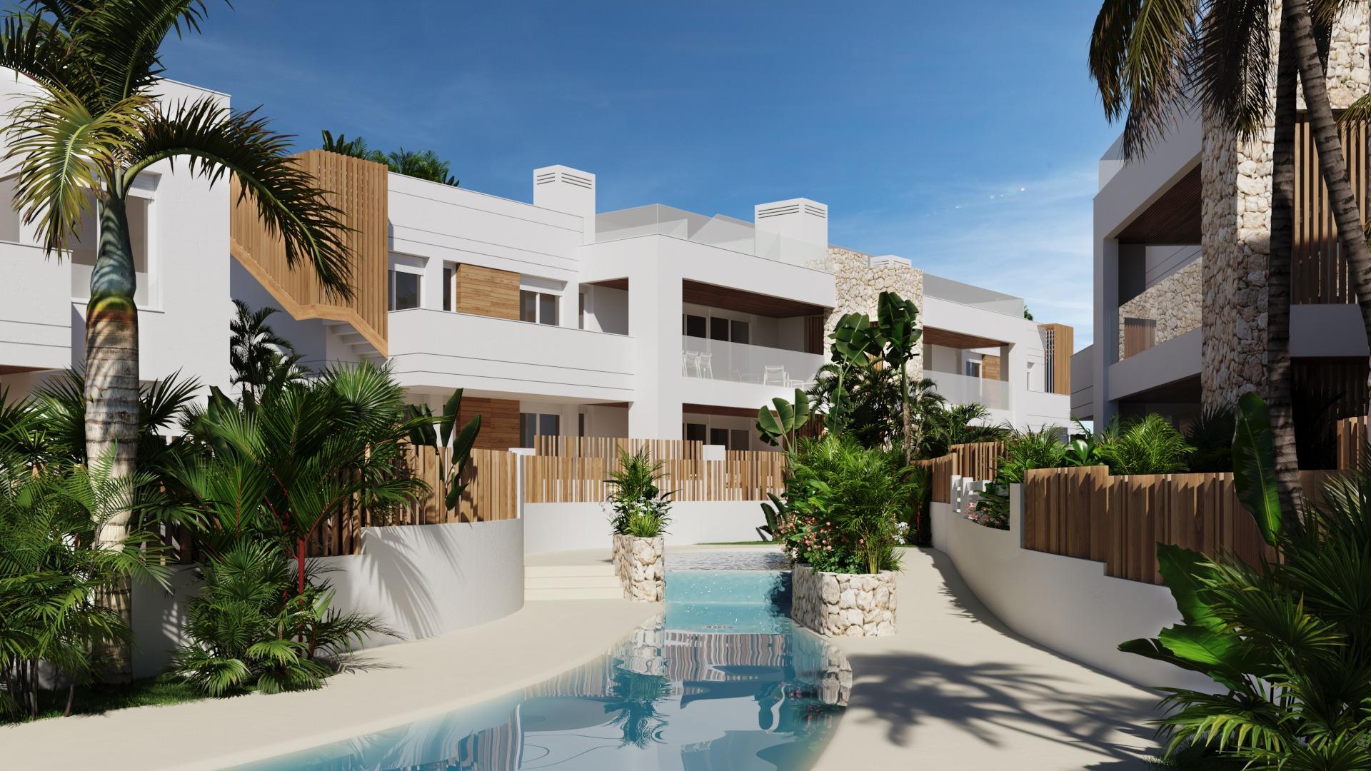 Nieuwbouwwoningen en bungalows op slechts 250 meter van het strand in Mar de Pulpí — 7