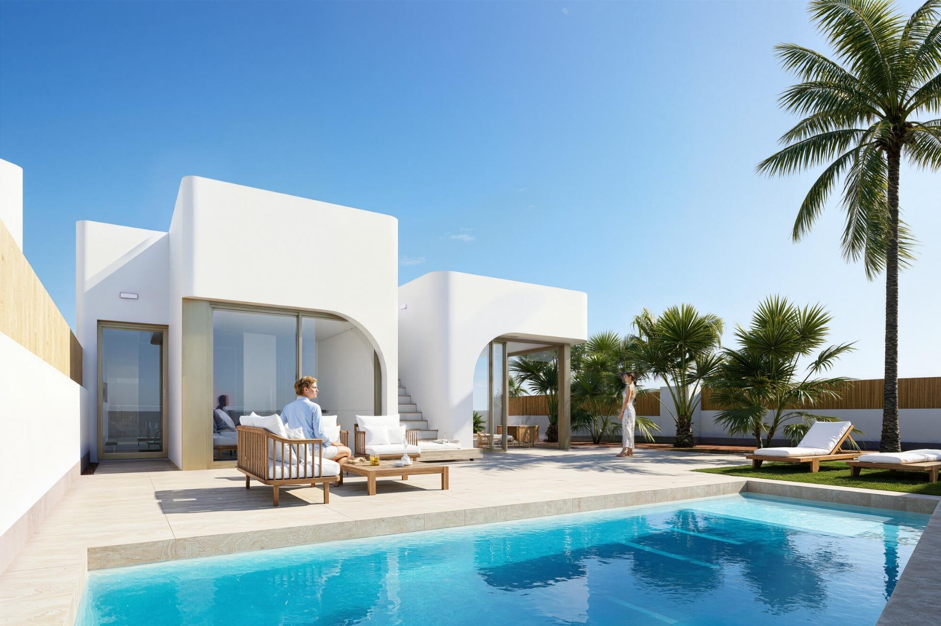 Complejo residencial de nueva construcción en Los Alcázares, en primera línea del campo de golf Serena — 10