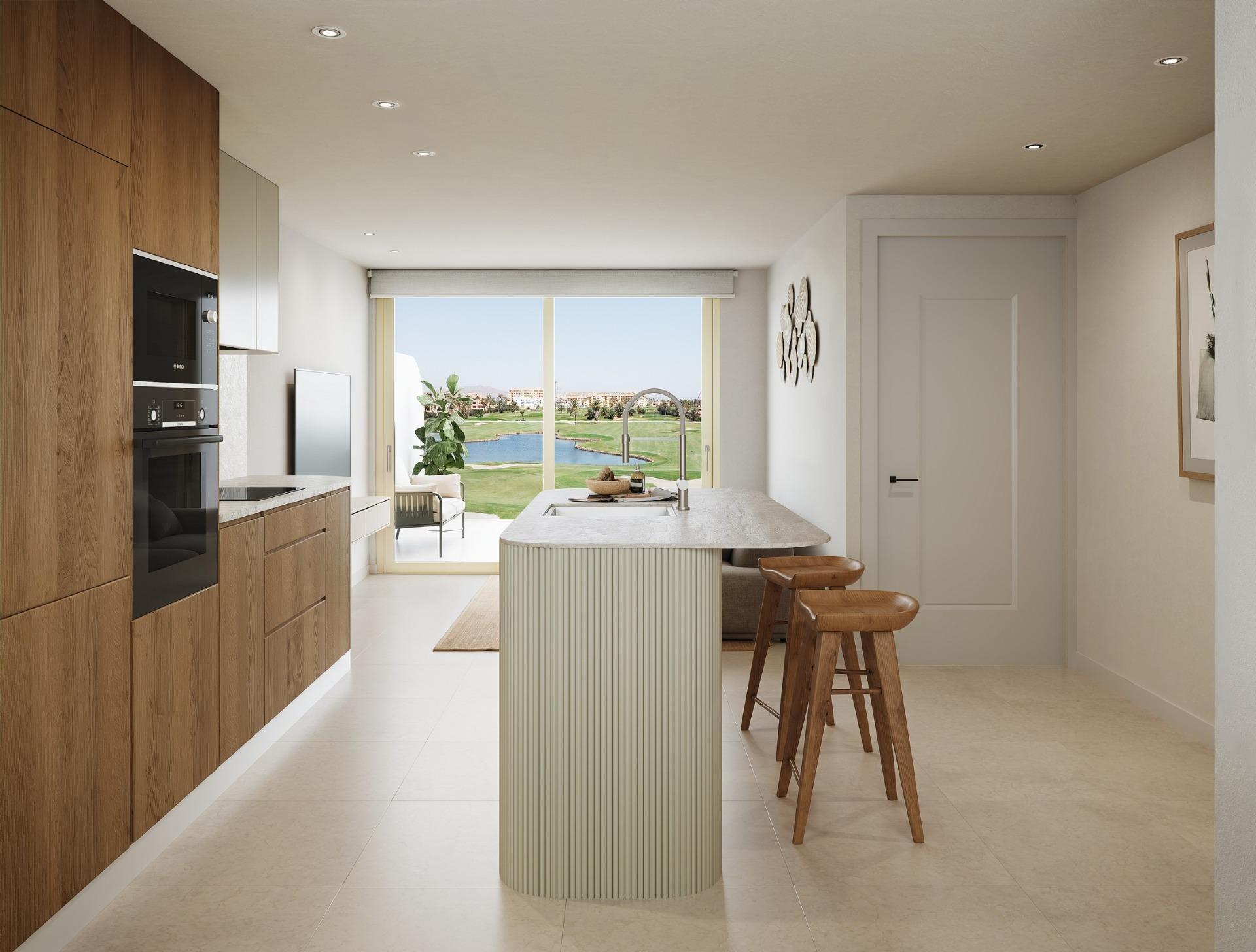 Complejo residencial de nueva construcción en Los Alcázares, en primera línea del campo de golf Serena — 8