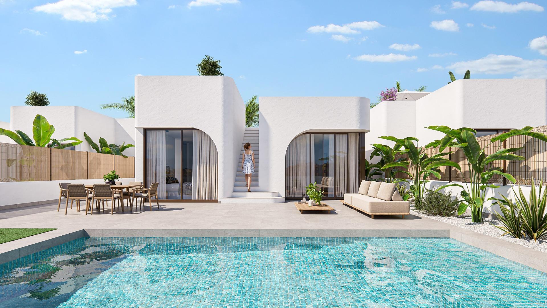 Nieuwbouw wooncomplex in Los Alcázares aan de frontlinie van Serena Golf — 4