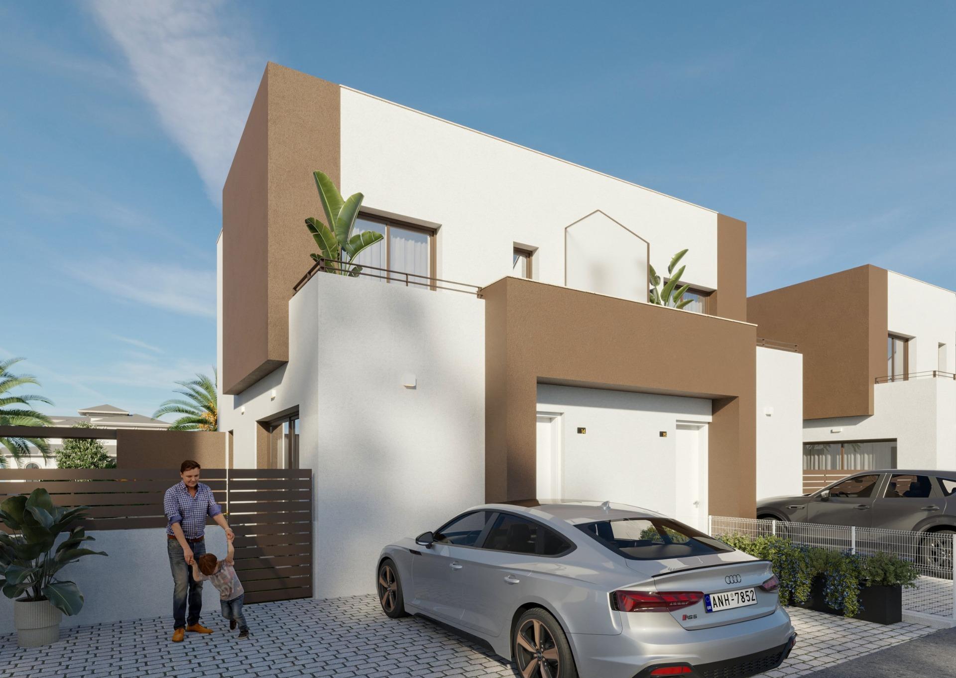 Nouvelles villas jumelées en bord de mer à La Marina - Plage d'El Pinet — 3