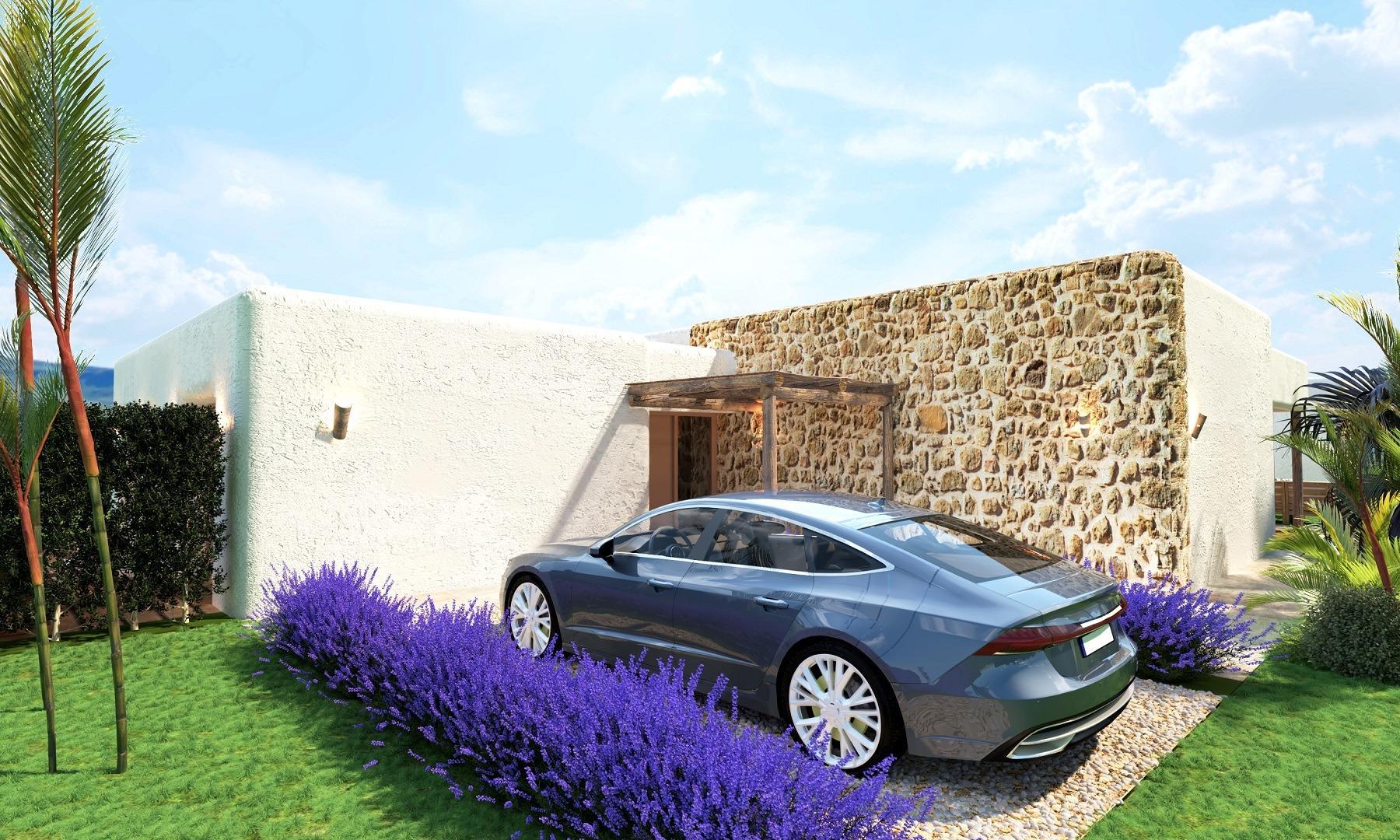 Villas de nueva construcción en amplias parcelas rústicas en Pinoso, Alicante — 5