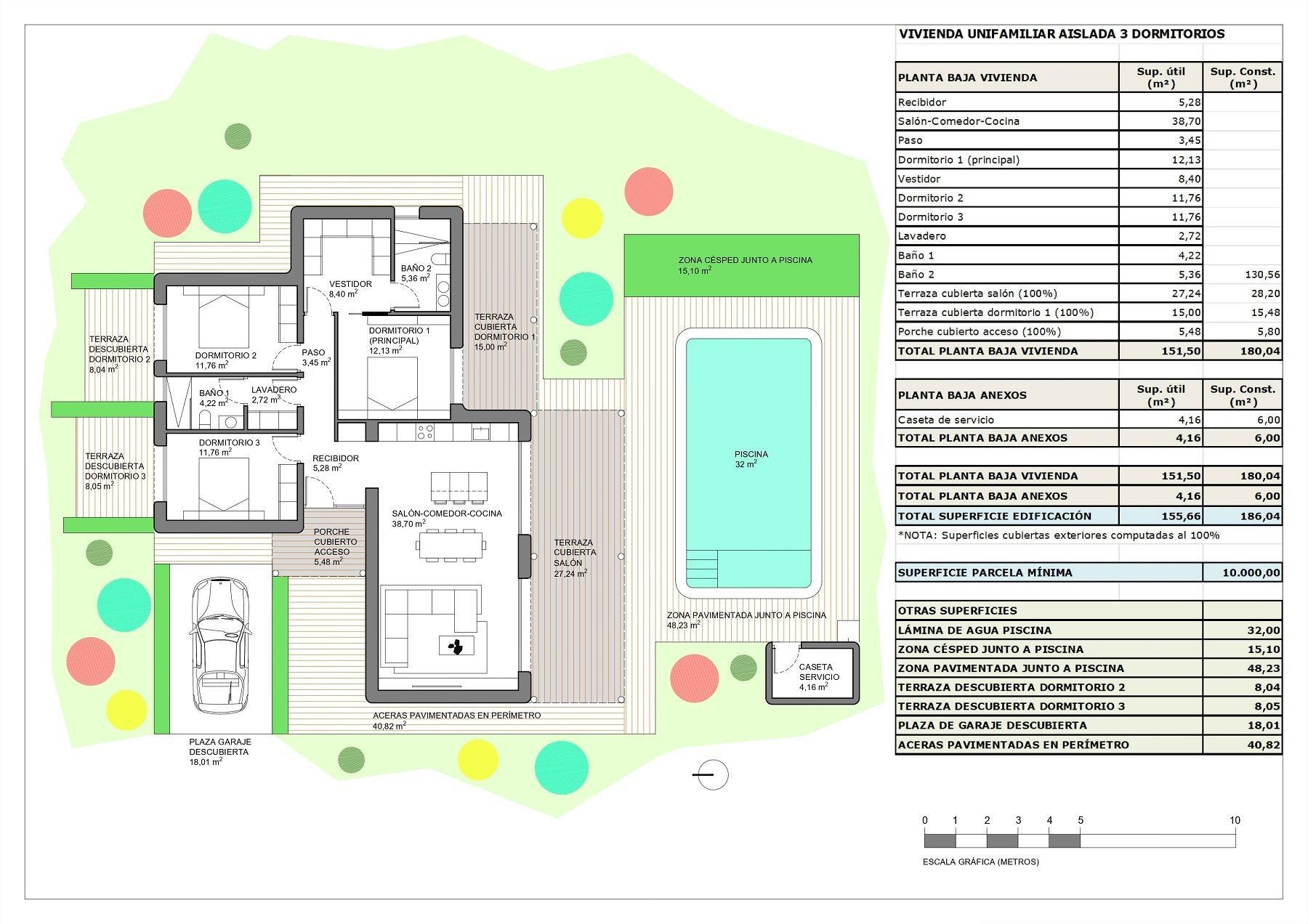 Villas de nueva construcción en amplias parcelas rústicas en Pinoso, Alicante — 7
